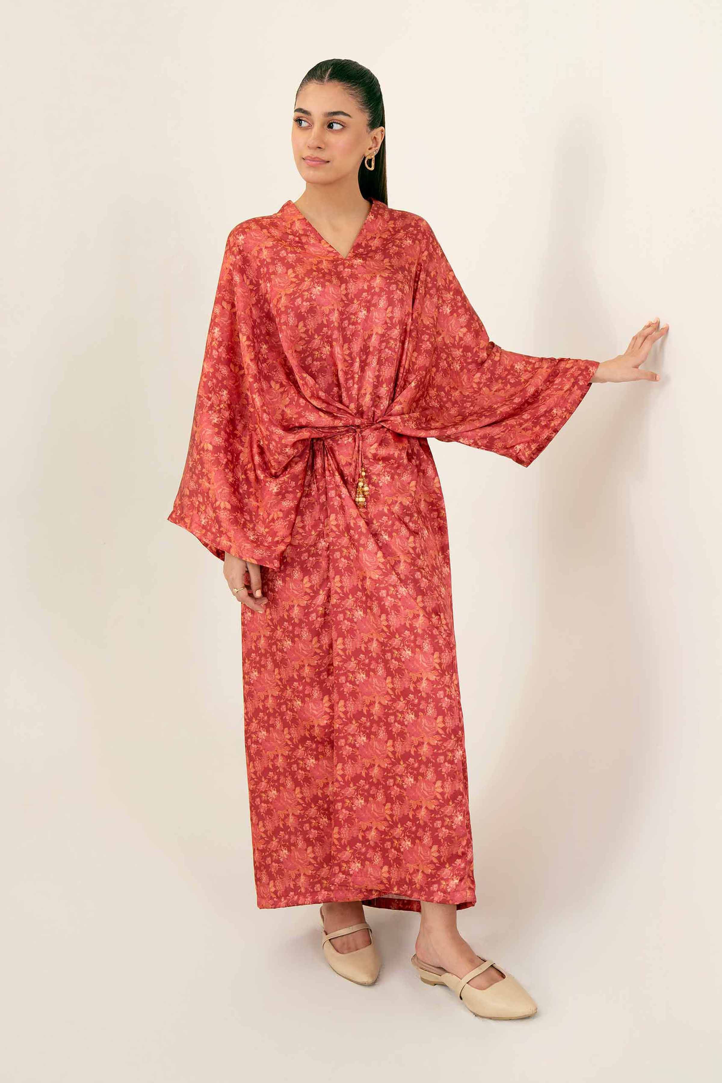 Printed Kimono Dress - FW24-58 - Image 2