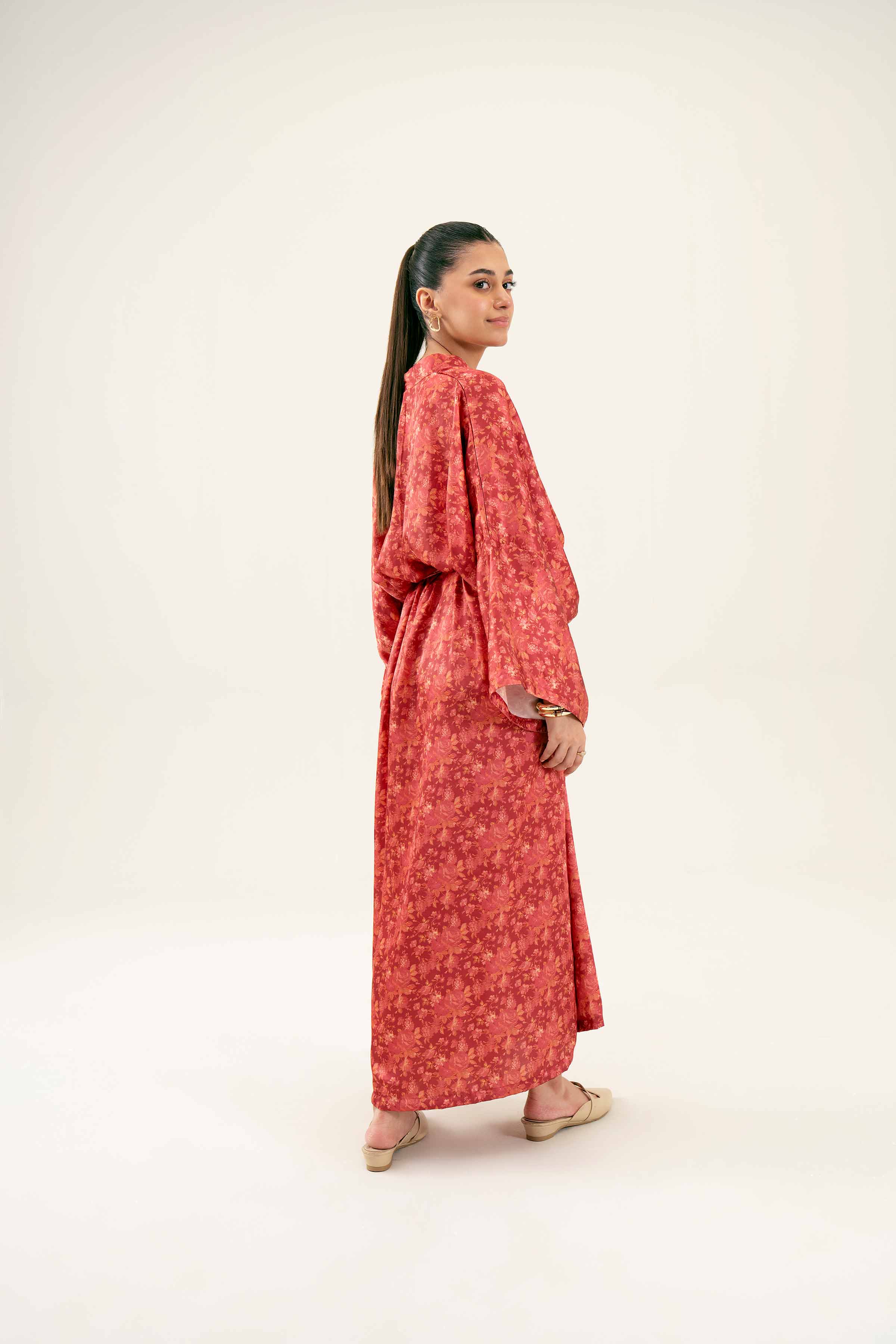 Printed Kimono Dress - FW24-58 - Image 3