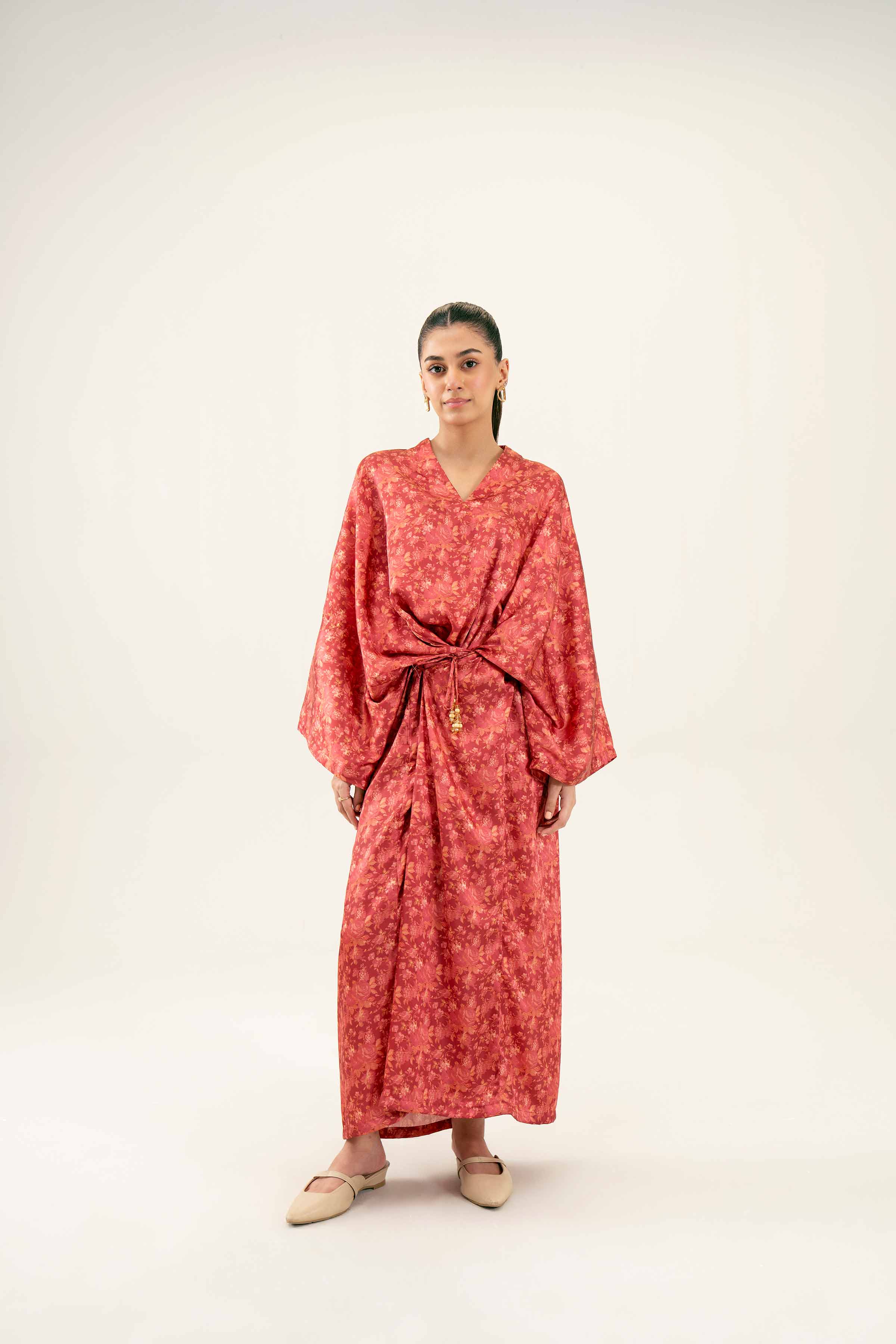 Printed Kimono Dress - FW24-58 - Image 5
