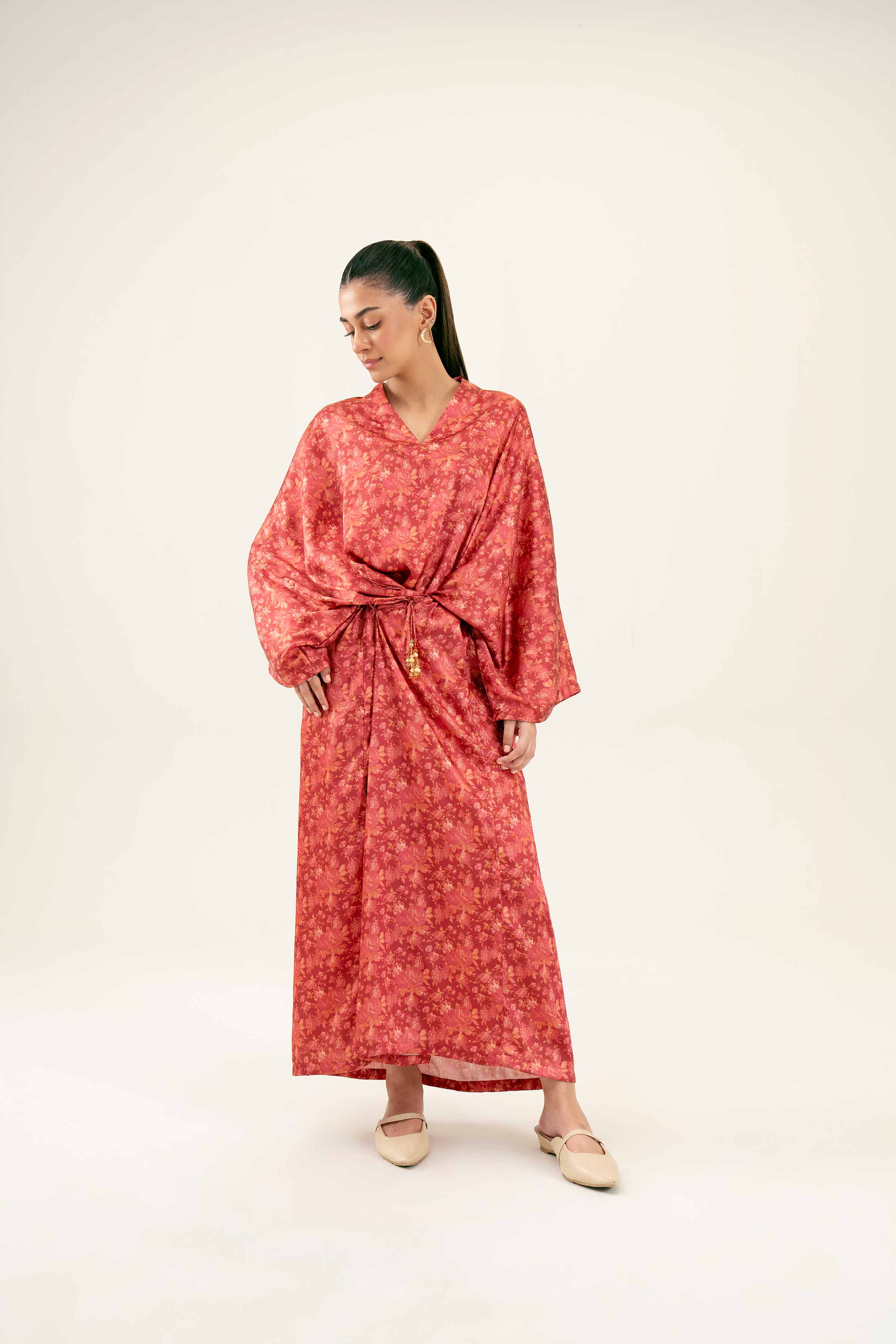Printed Kimono Dress - FW24-58 - Image 6