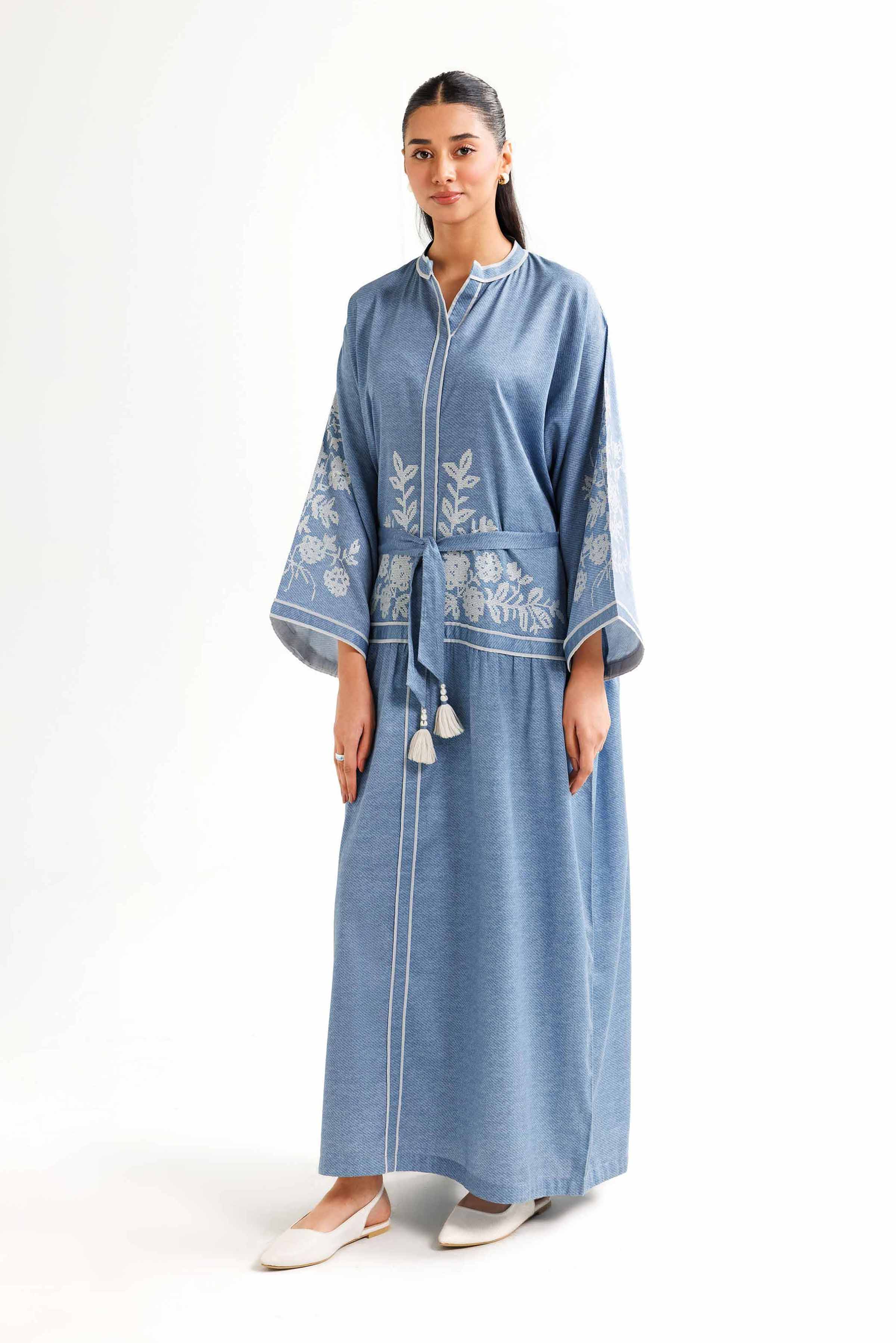 Printed Embroidered Dress - FW24-59 - Image 2
