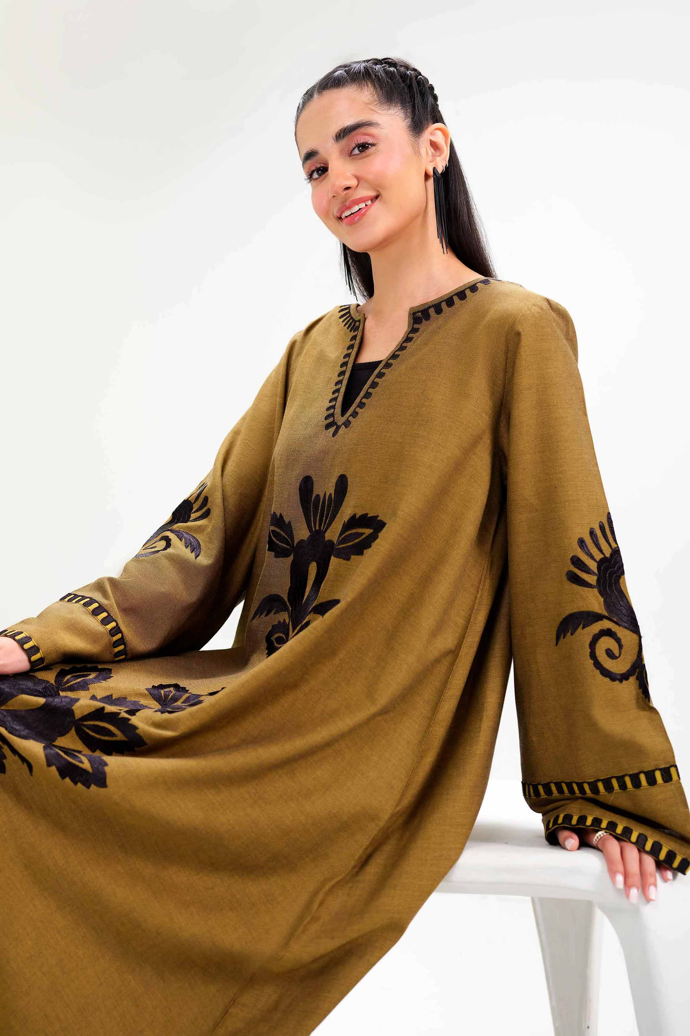 Embroidered Dress - FW24-67 - Image 2