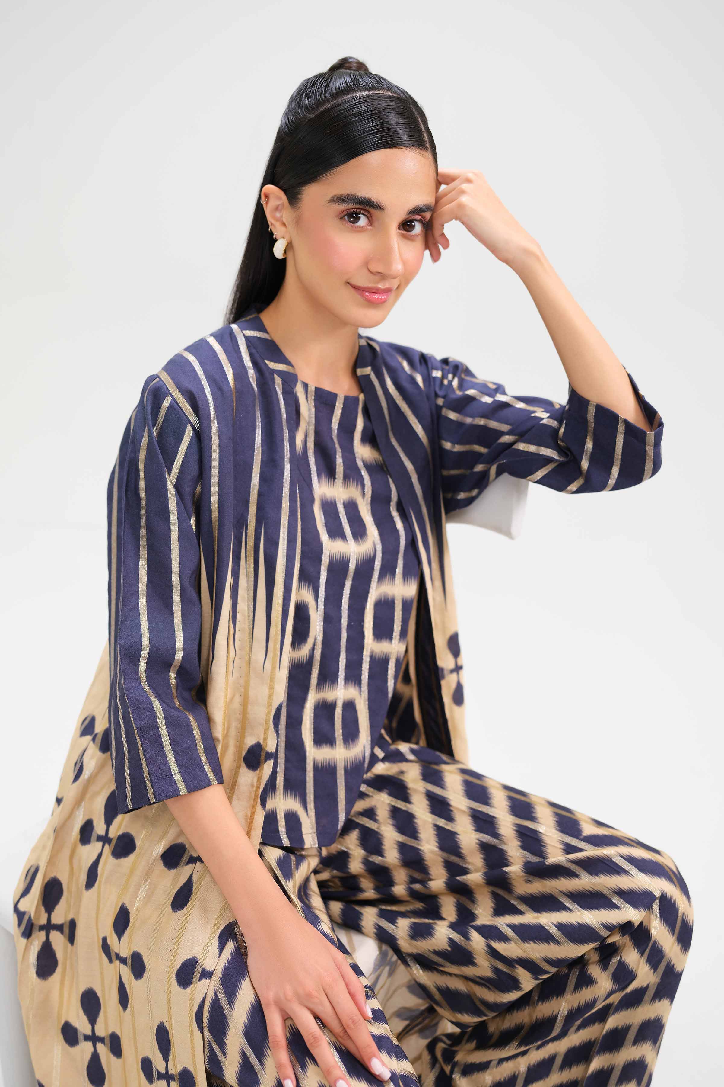 3 Piece - Printed Suit - FW24-71 - Image 5