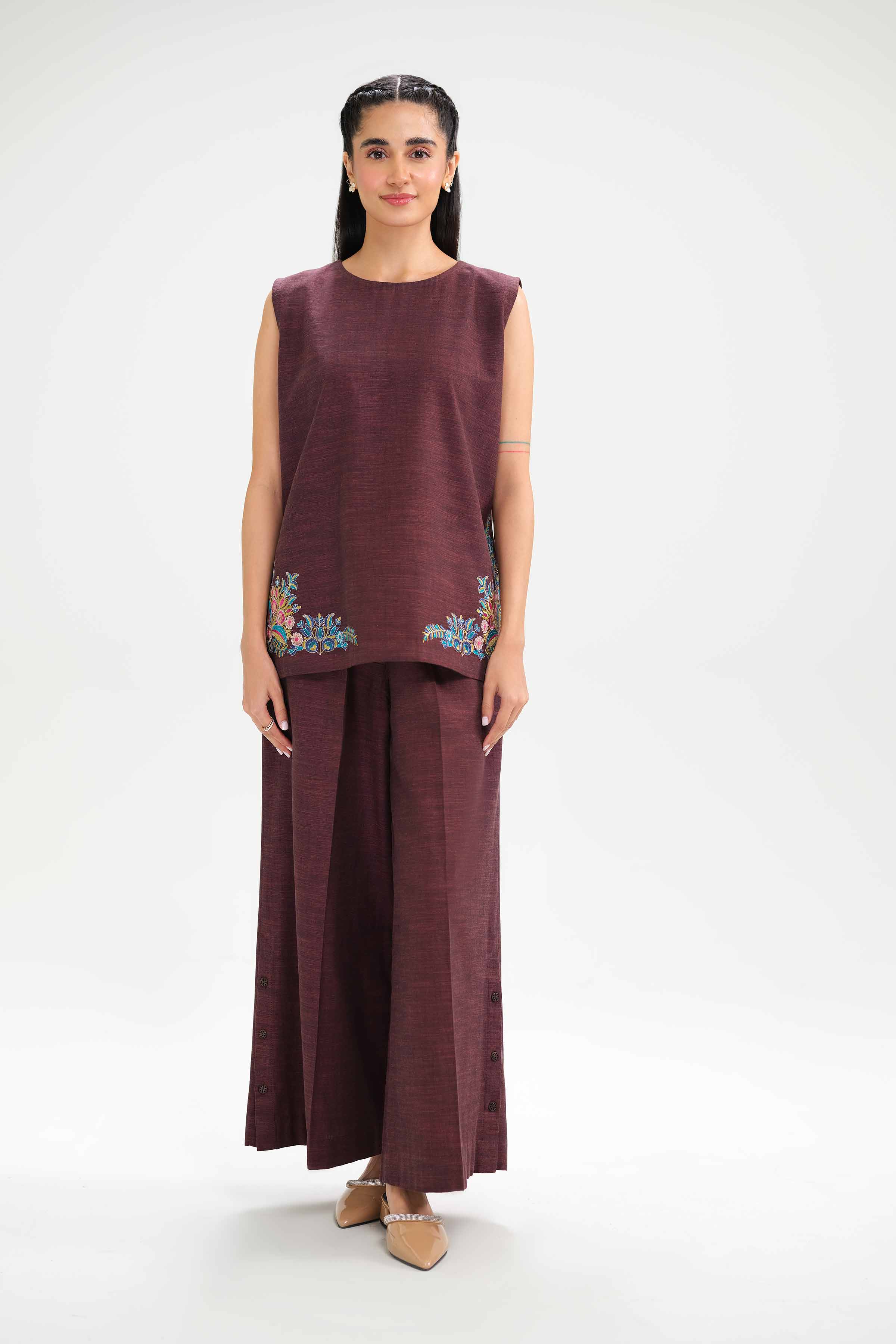 2 Piece - Embroidered Suit - FW24-82 - Image 4