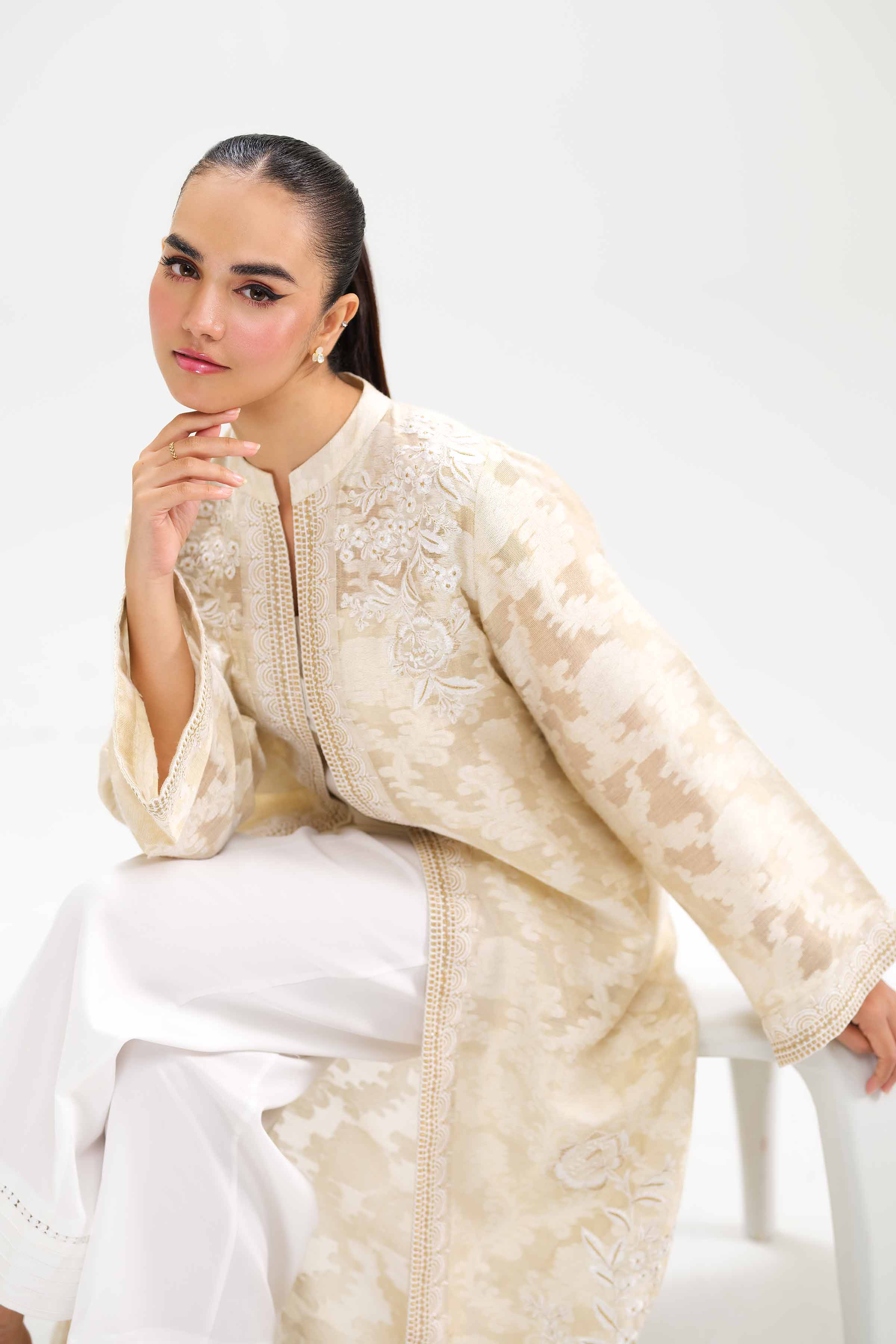 Embroidered Gown - FW24-85 - Image 6