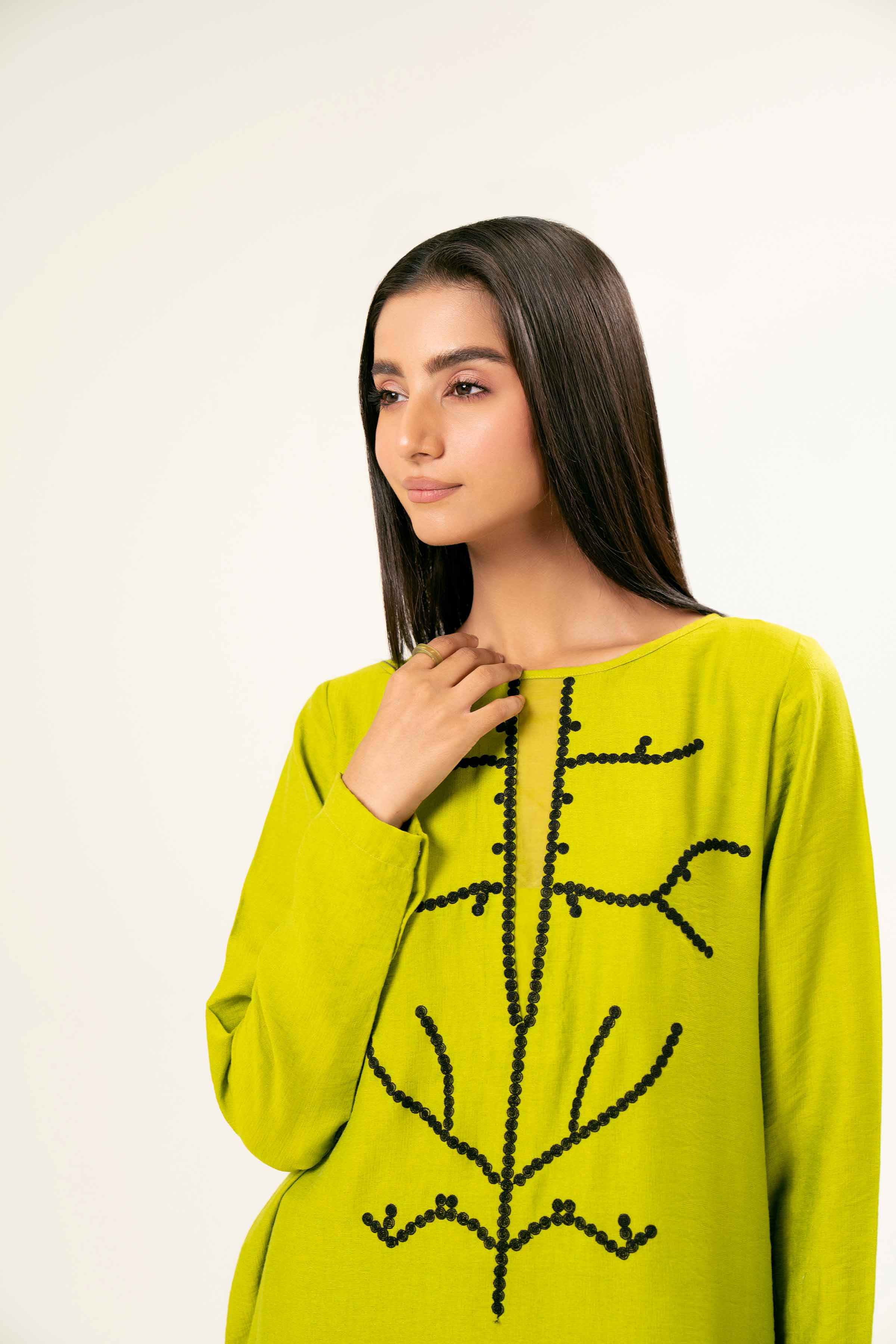 Embroidered Dress - FW24-91 - Image 7