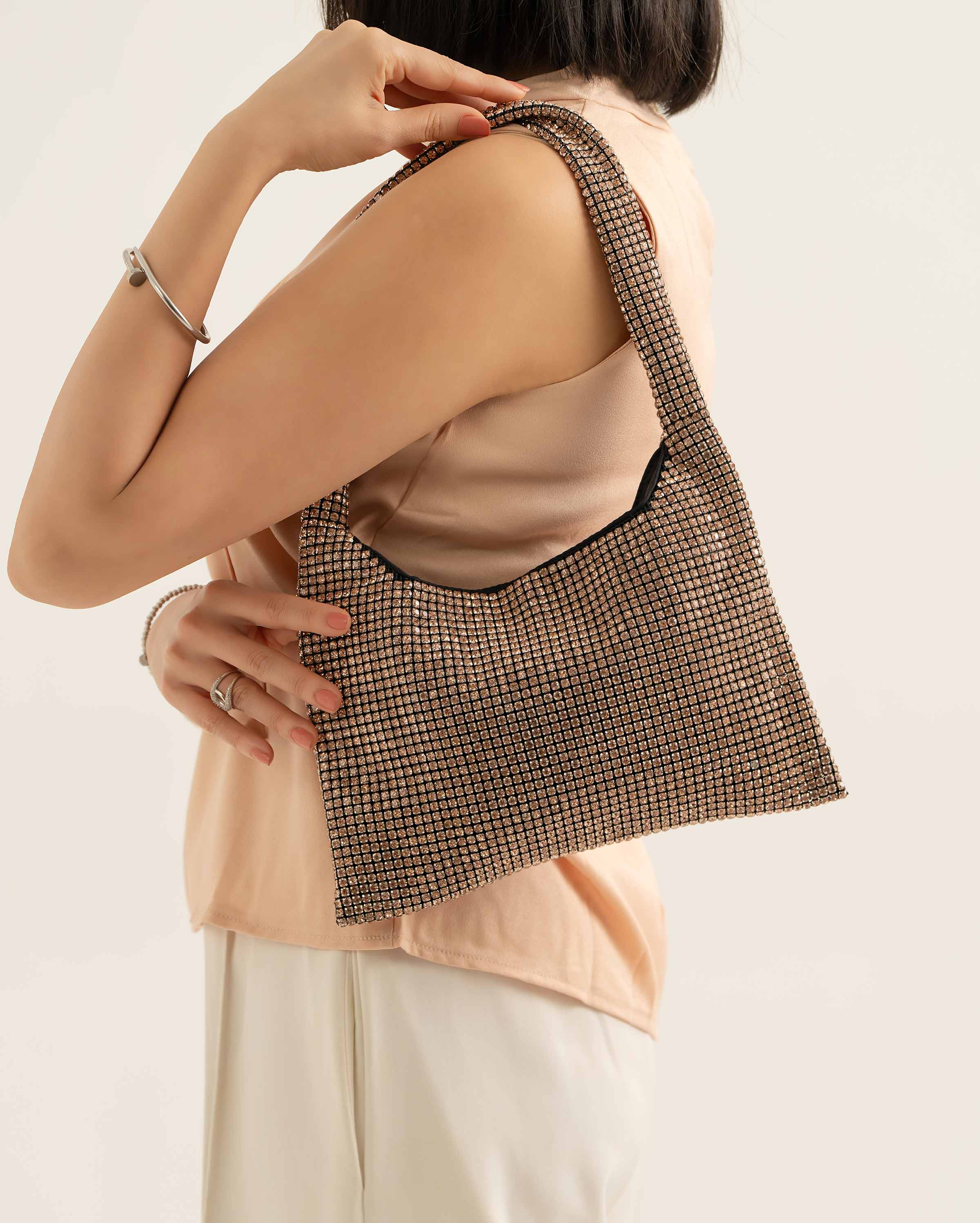 Champagne Pink Clutch-441172114 - Image 2