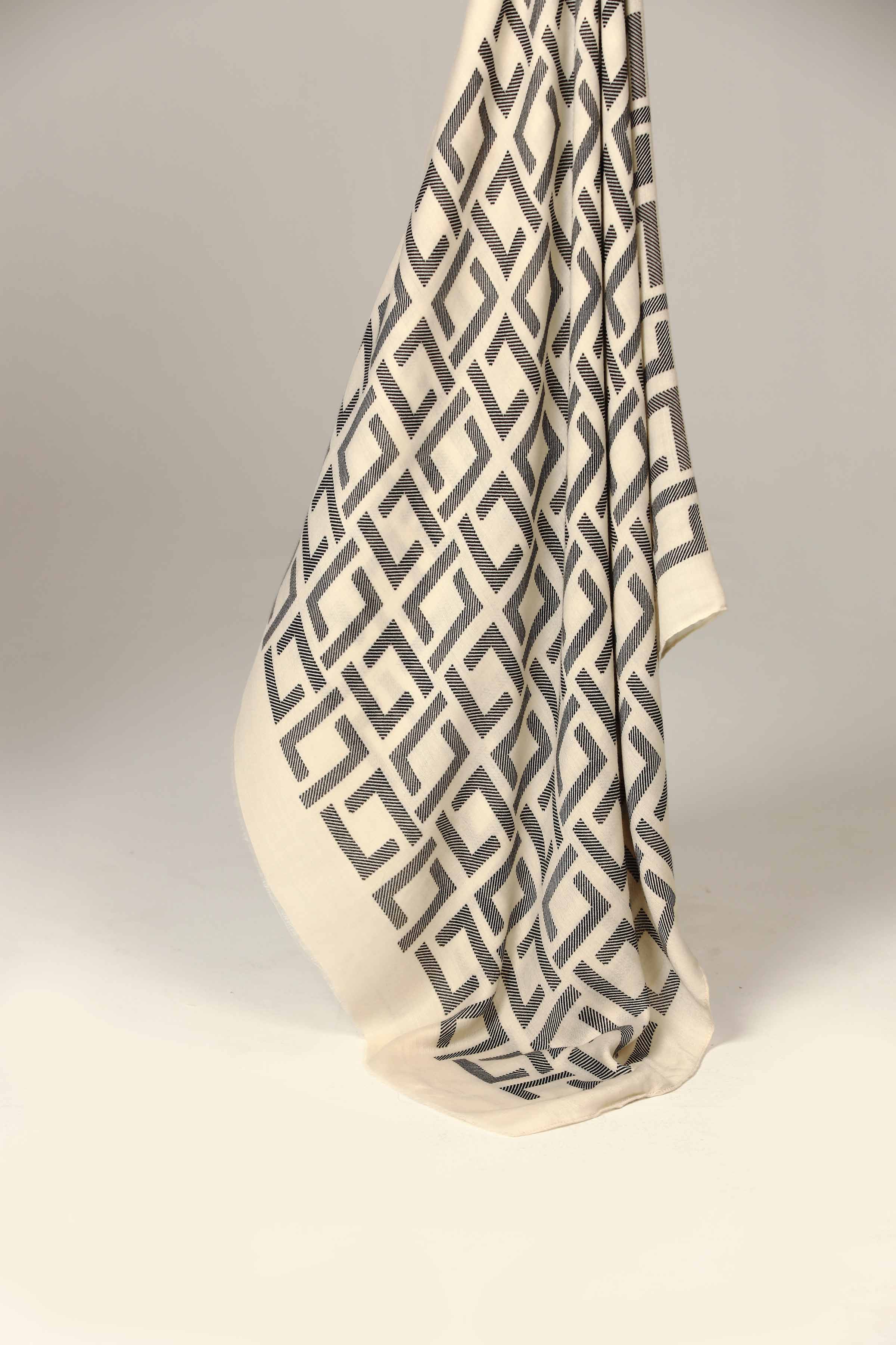 Off White Women Scarf-436692107 - Image 2