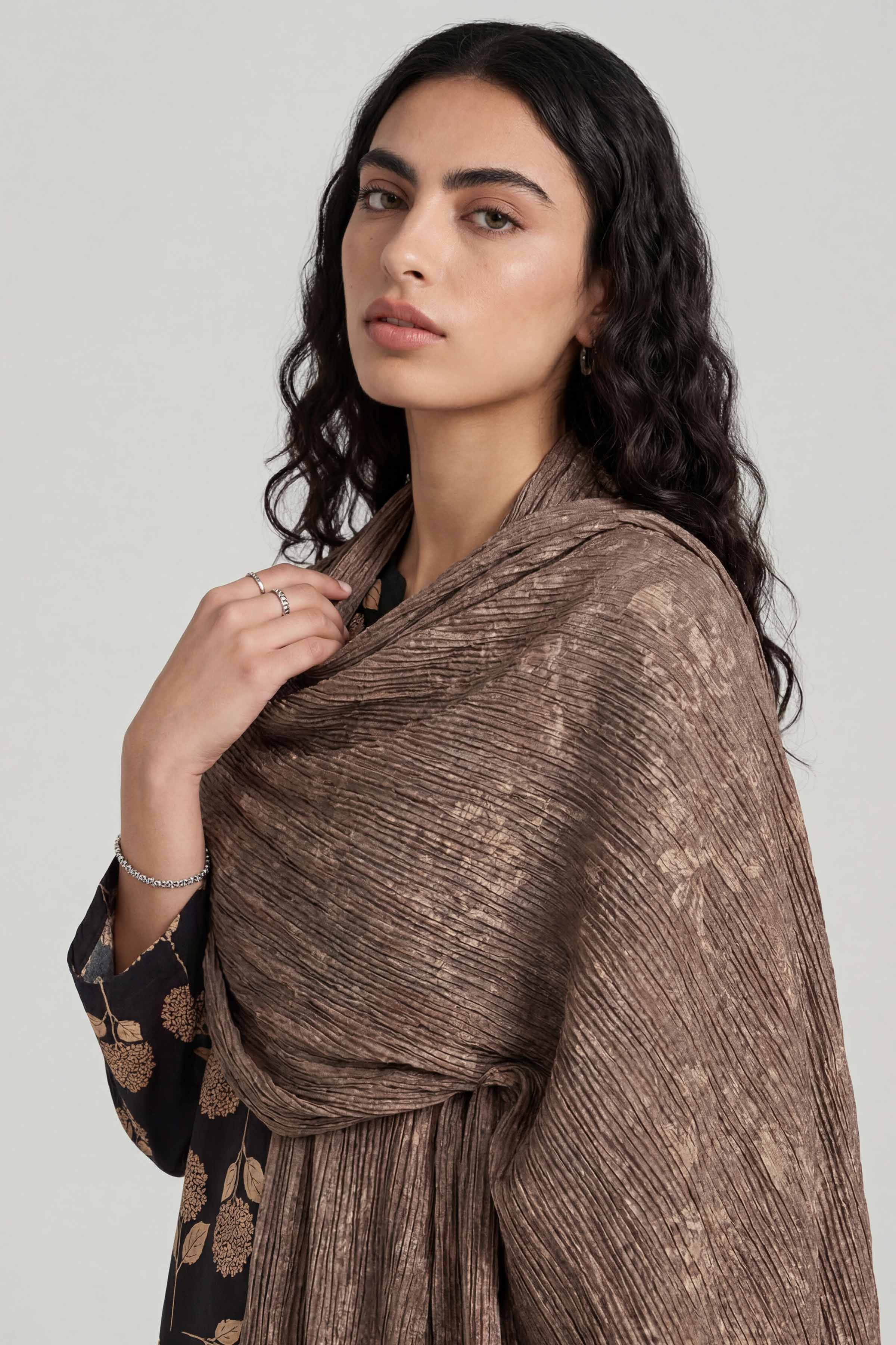 Coffee Women Scarf-447922117 - Image 5