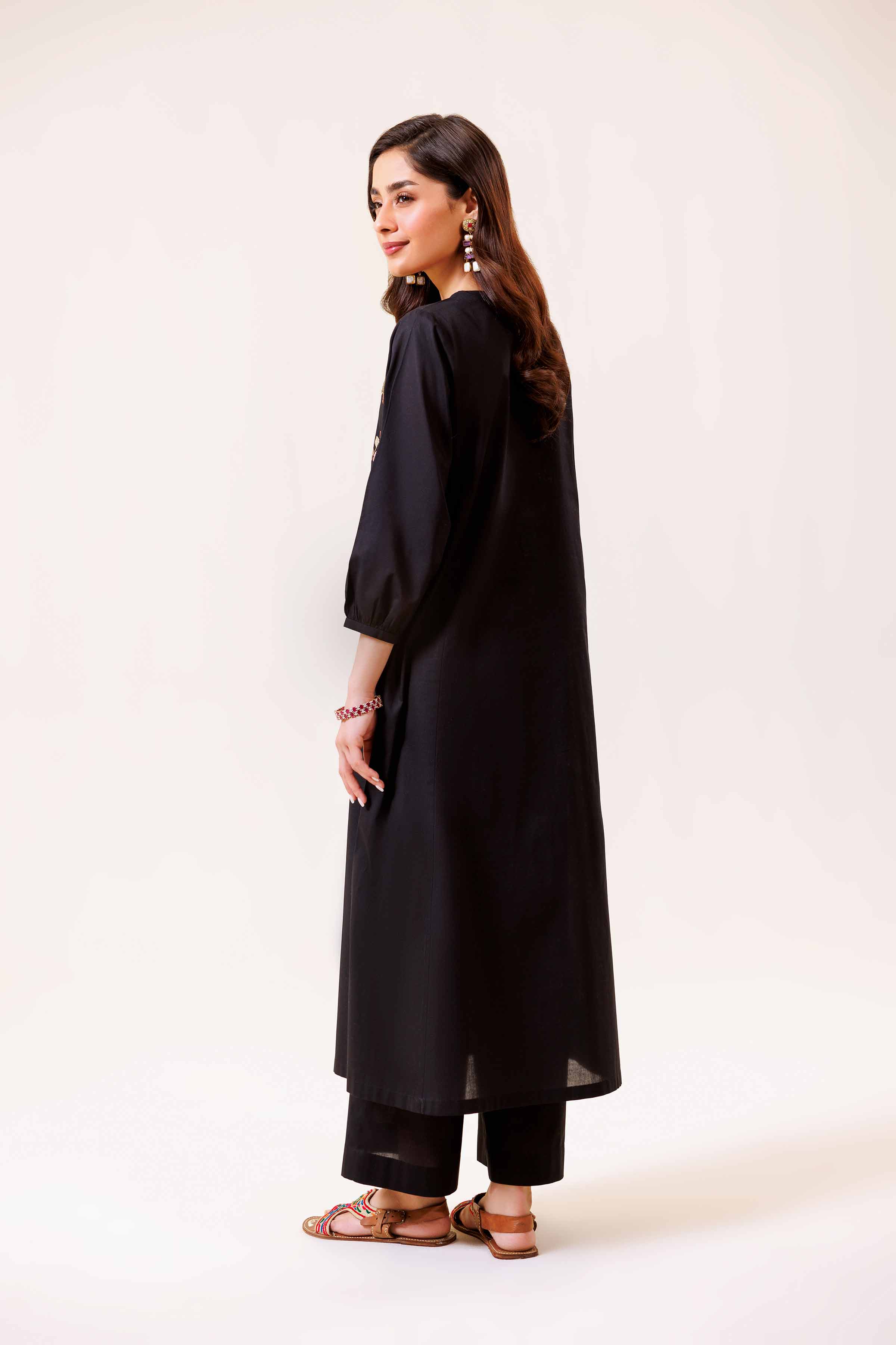 2 Piece - Embroidered Suit - KFE24-103 - Image 4