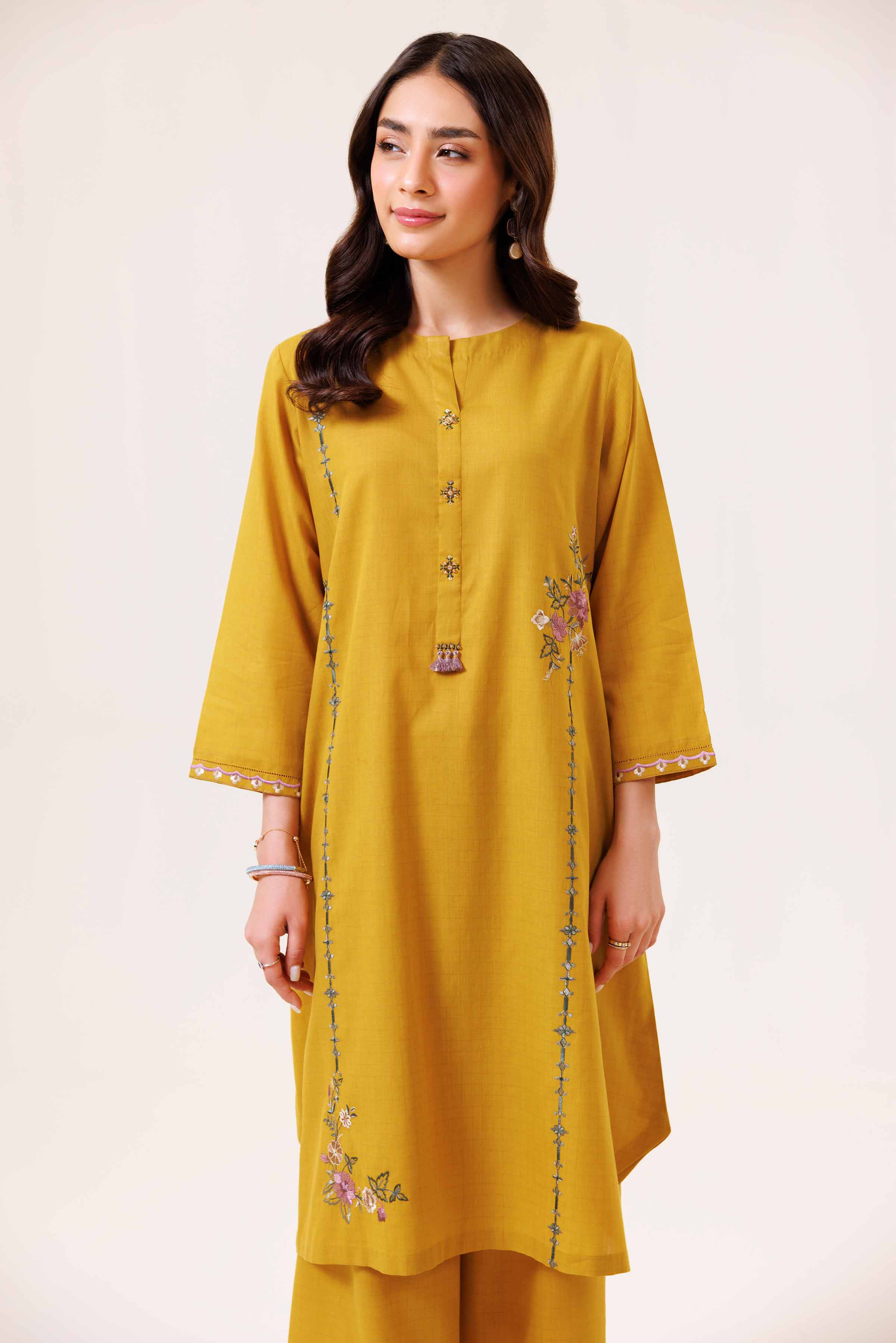 2 Piece - Embroidered Suit - KFE24-104 - Image 5