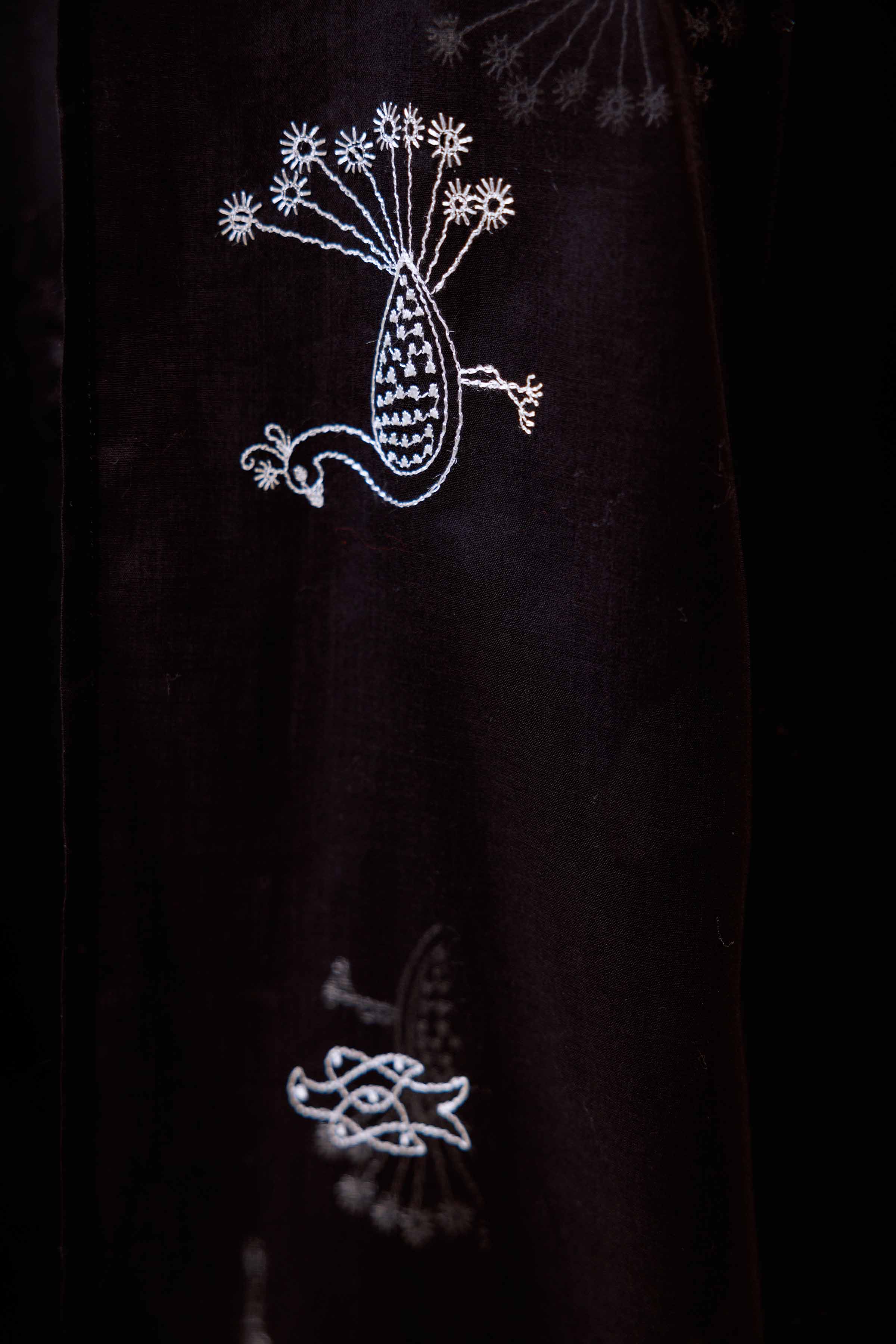 3 Piece - Embroidered Suit - KFE24-24 - Image 7