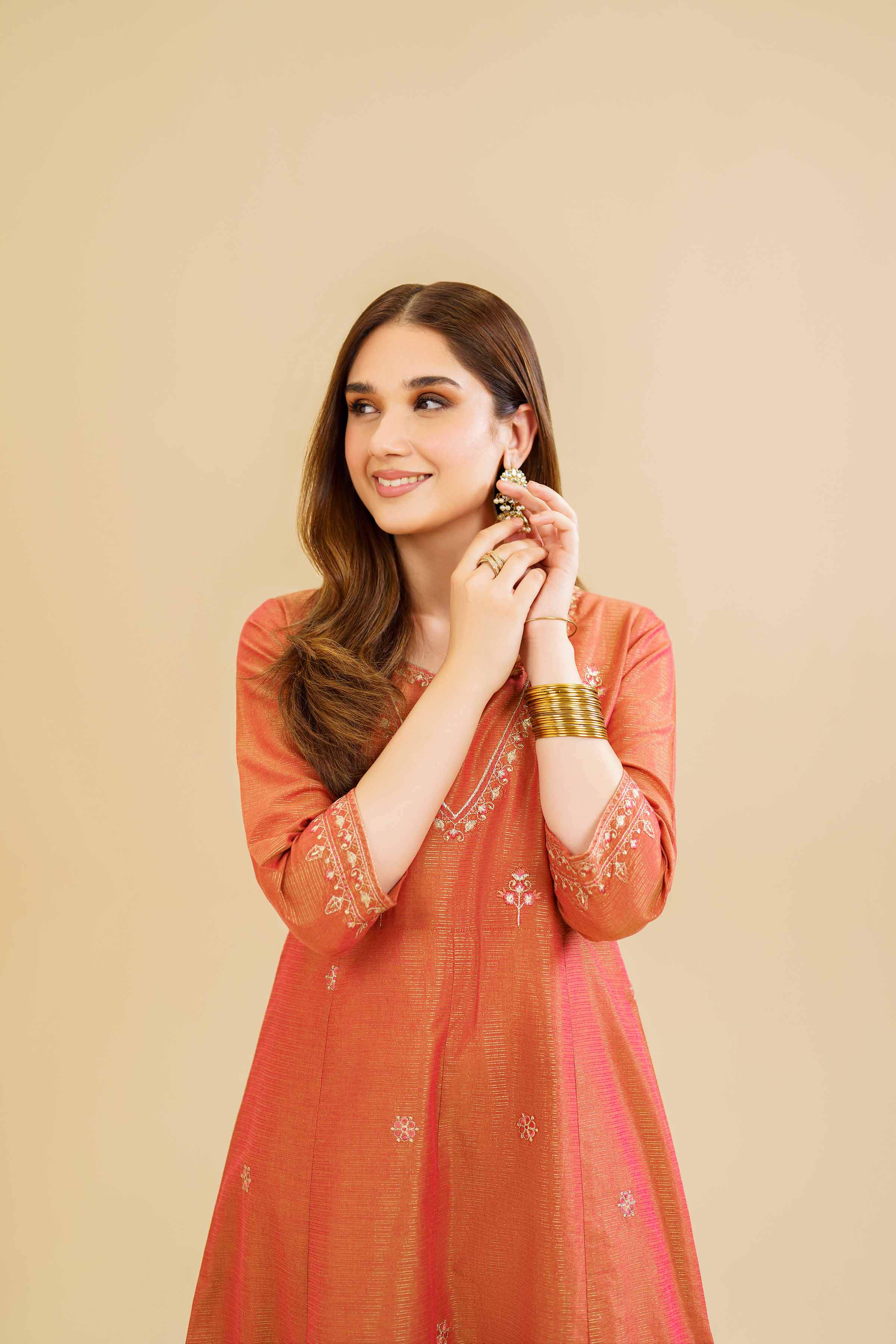 2 Piece - Embroidered Suit - KFE24-99 - Image 5