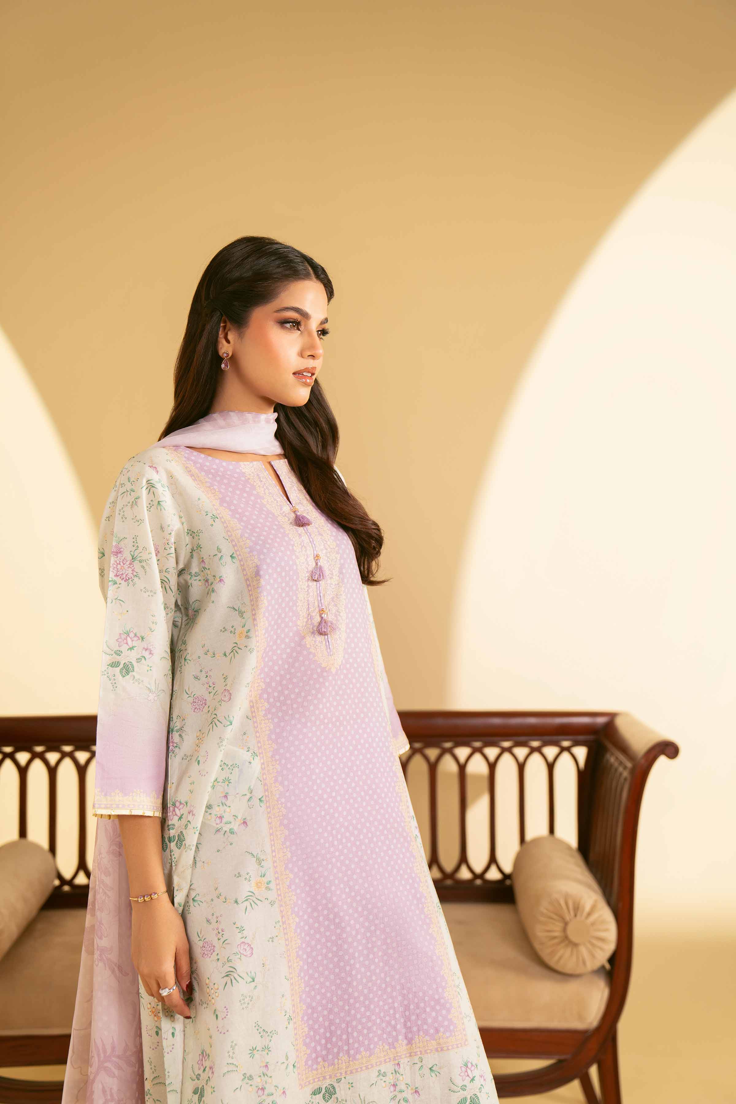 3 Piece - Printed Suit - KFE25-89 - Image 4