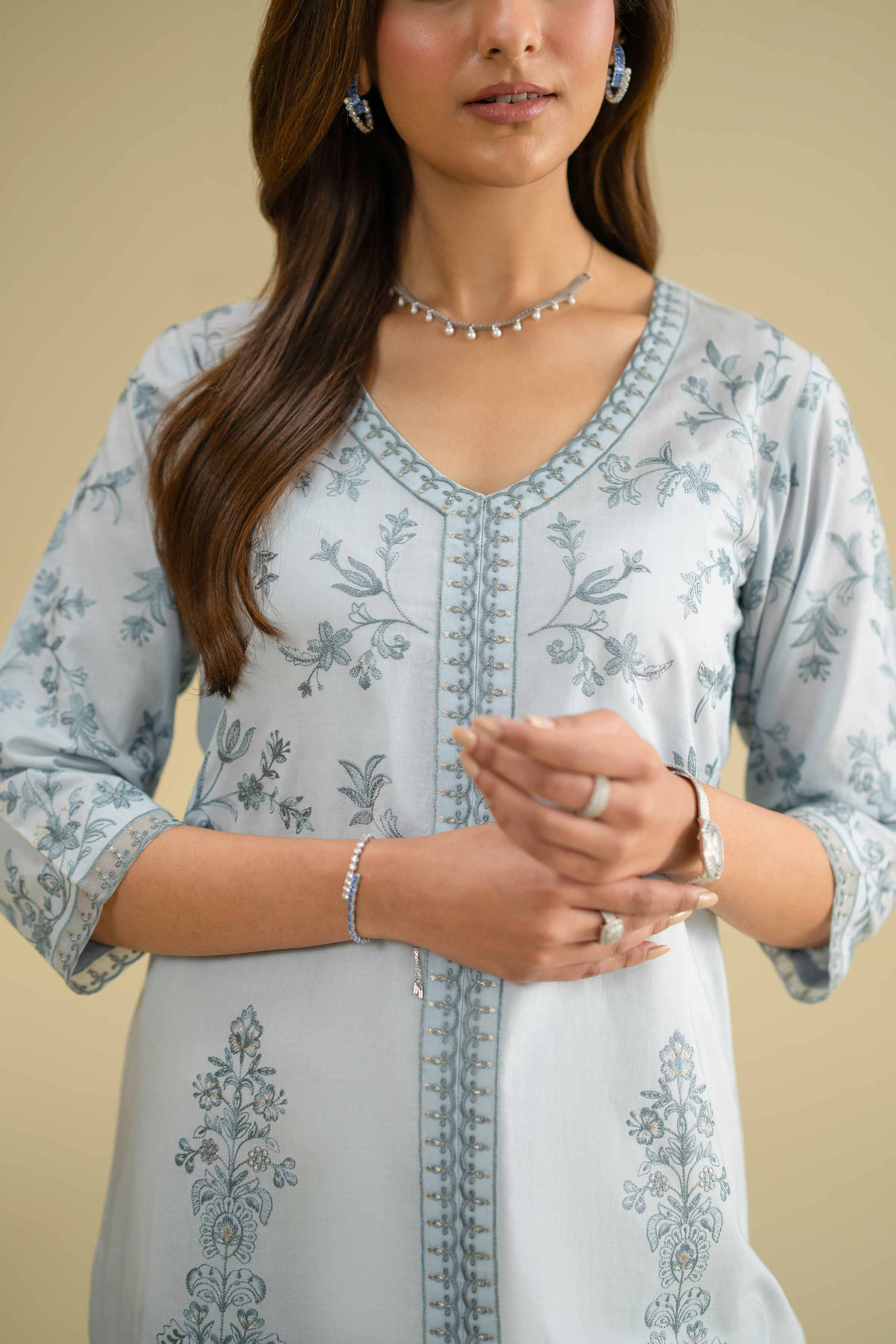 Embroidered Shirt - KFE26-08 - Image 7