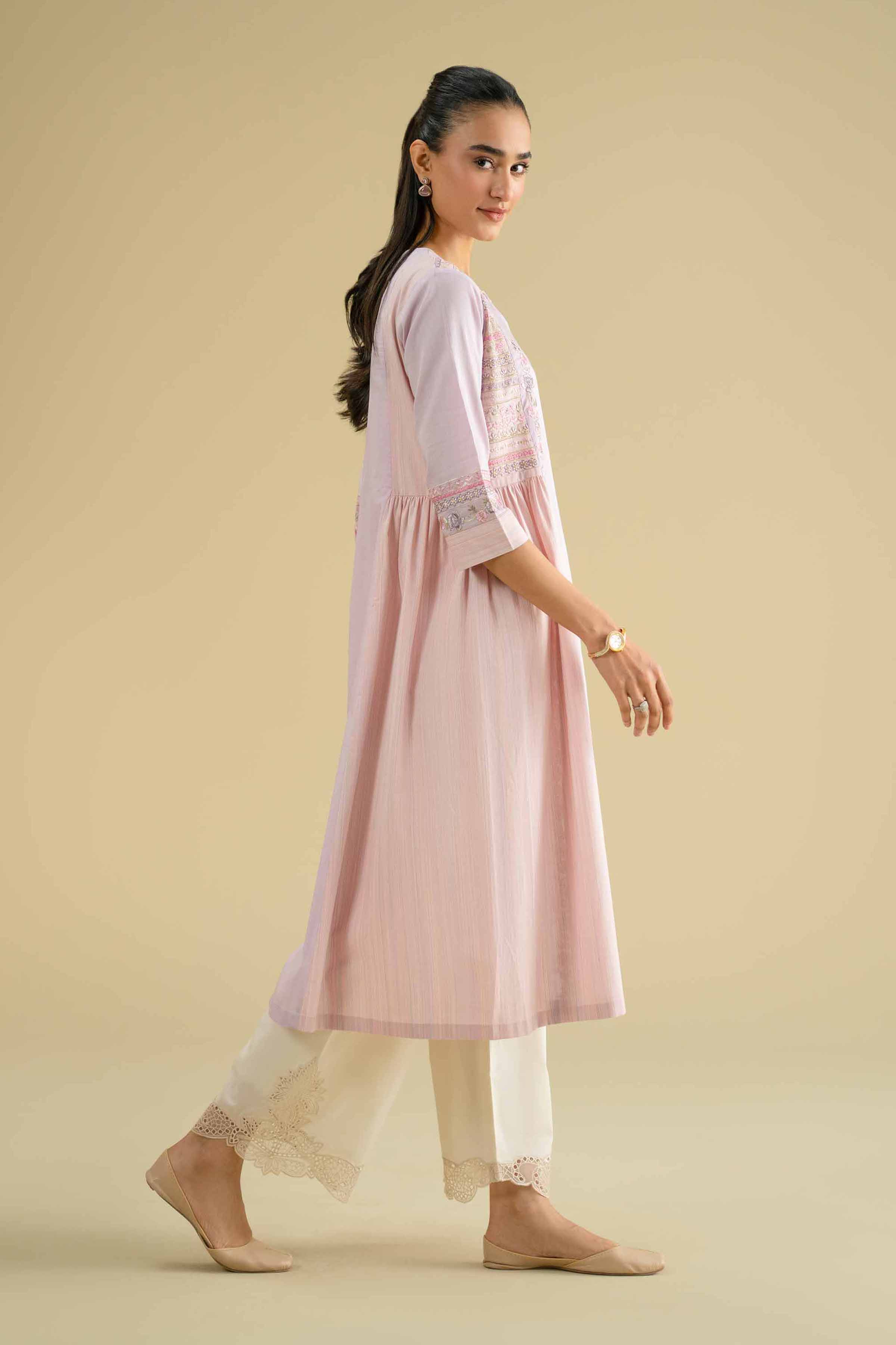 Embroidered Dress - KFE26-09 - Image 5