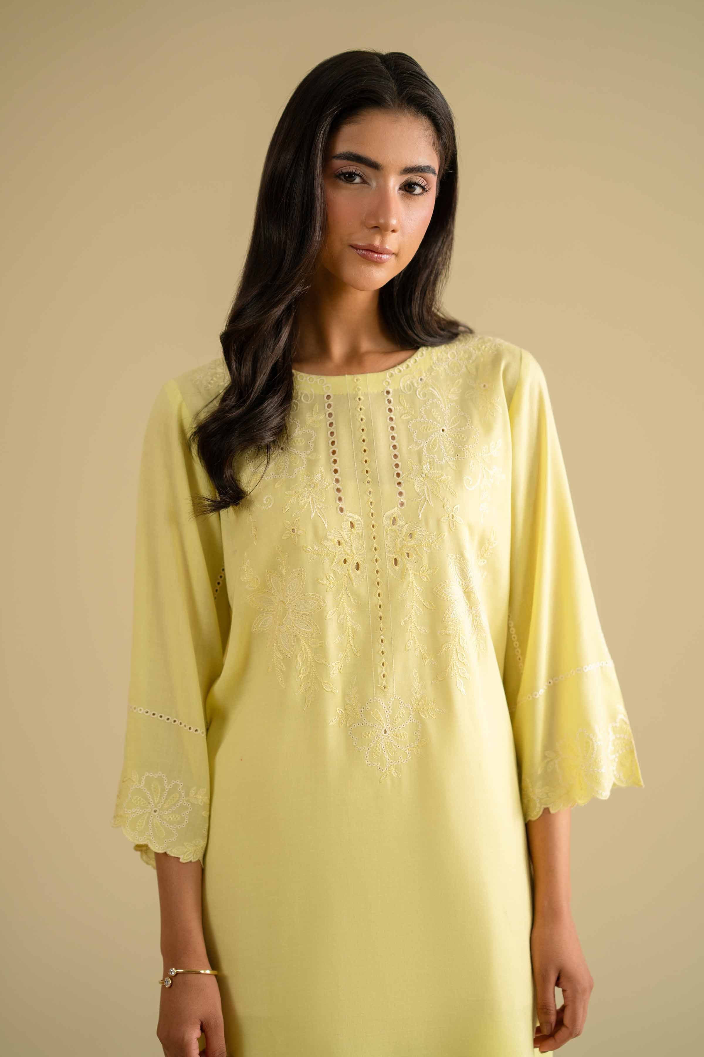 2 Piece - Embroidered Suit - KFE26-39