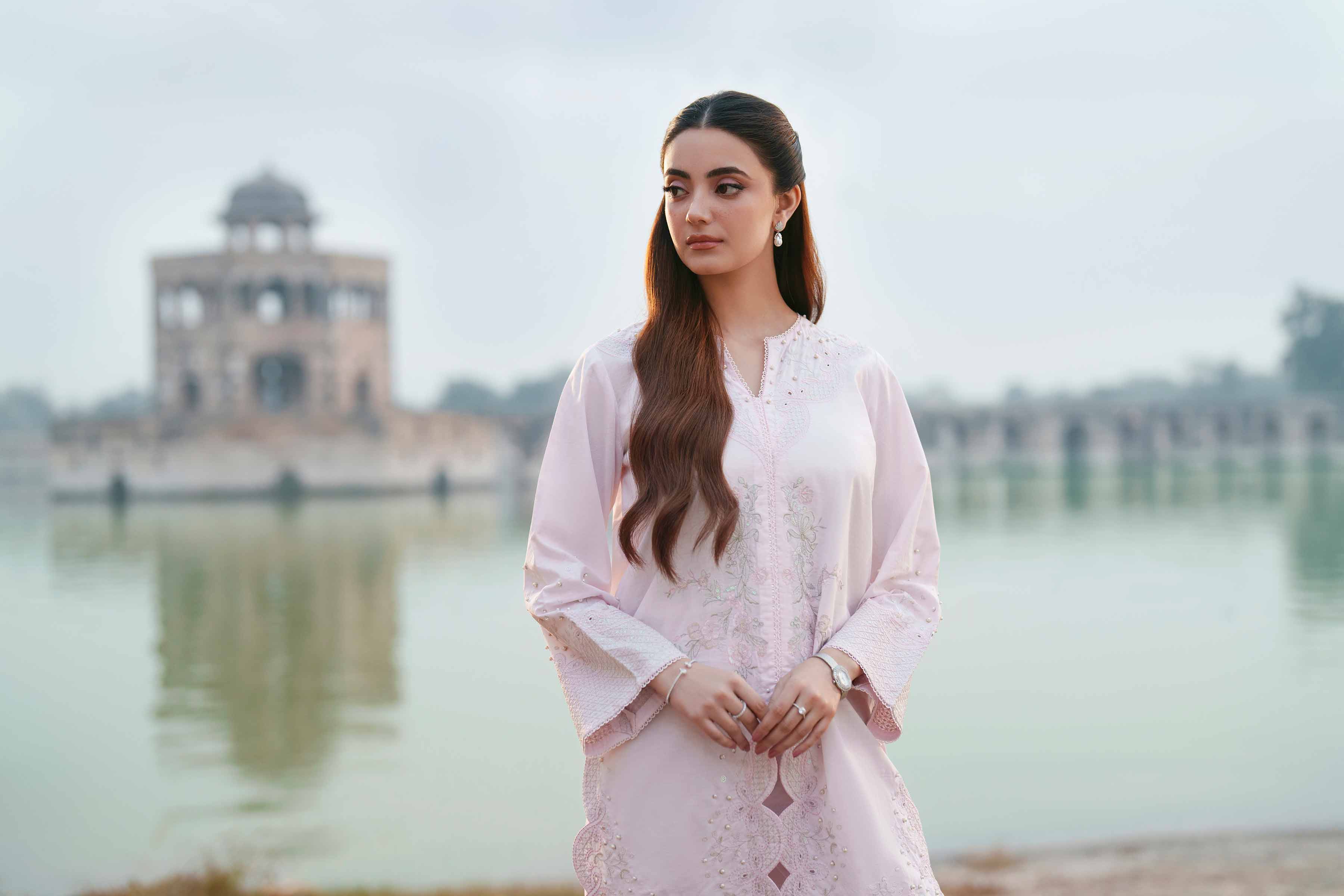 2 Piece - Embroidered Suit - KFE26-46 - Image 9