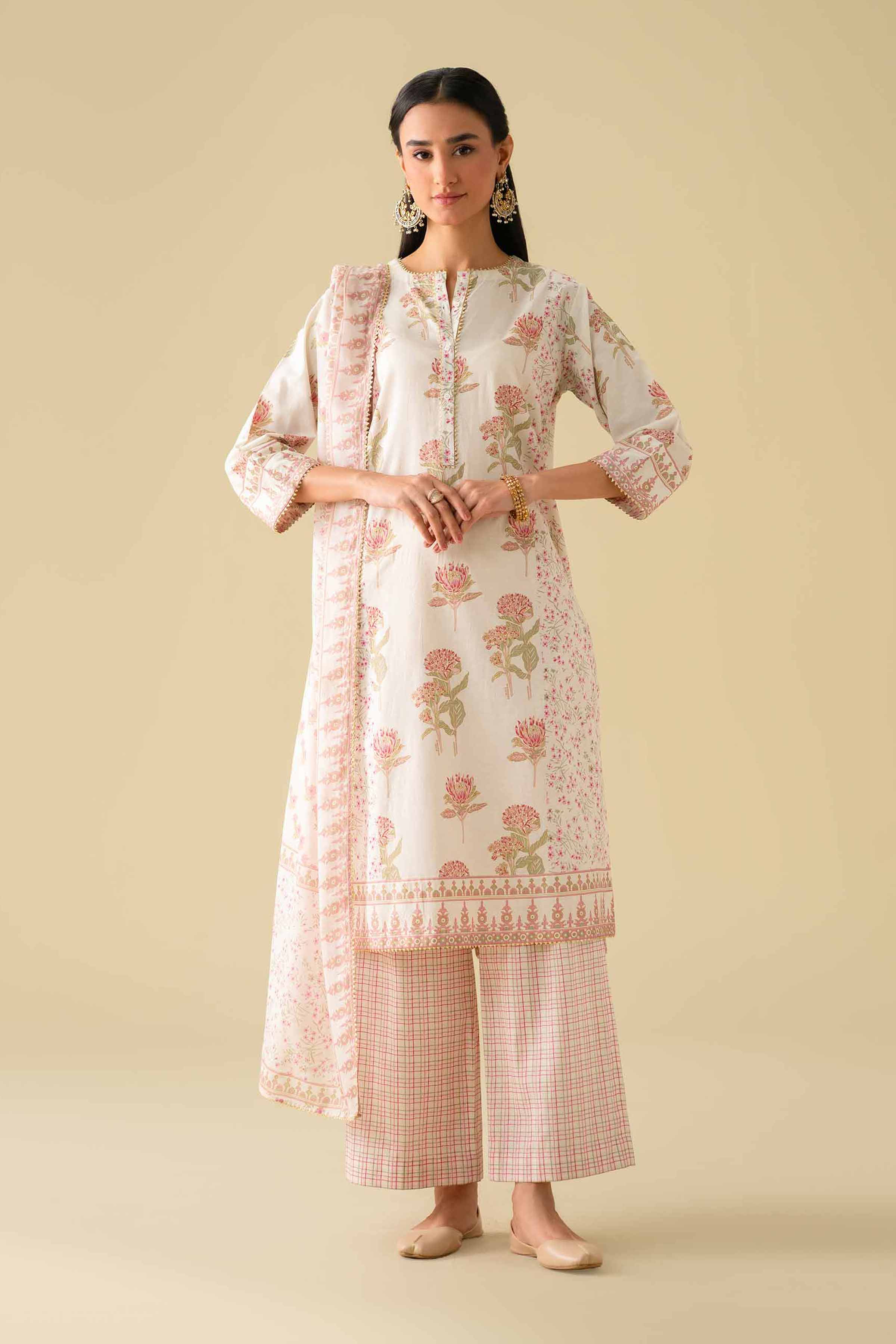 3 Piece - Printed Suit - KFE26-78 - Image 4