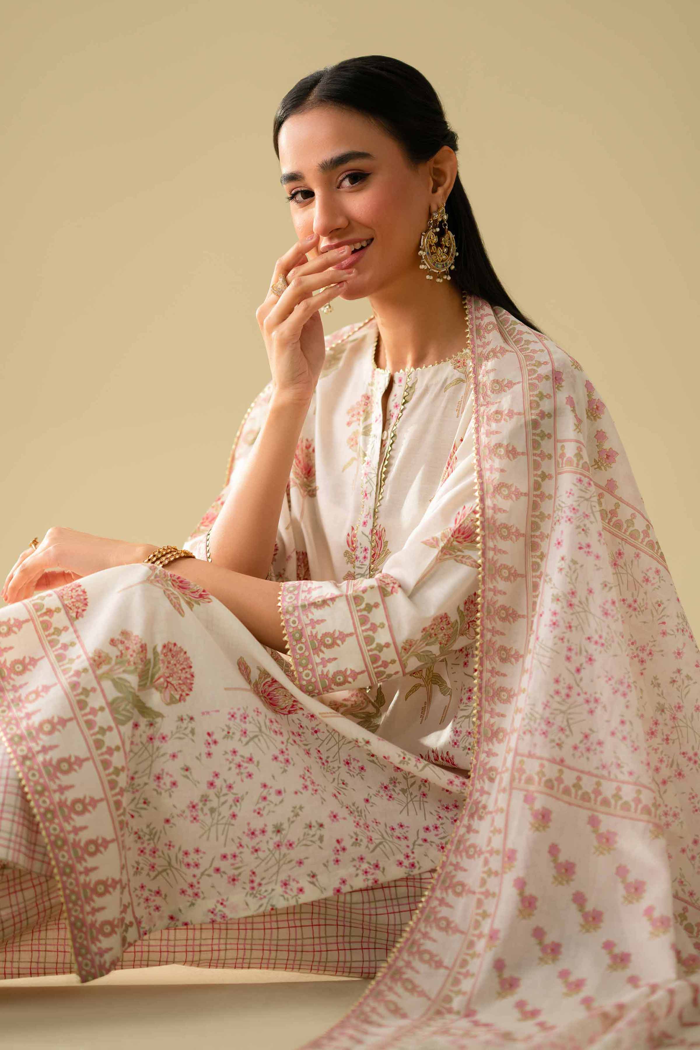 3 Piece - Printed Suit - KFE26-78 - Image 5