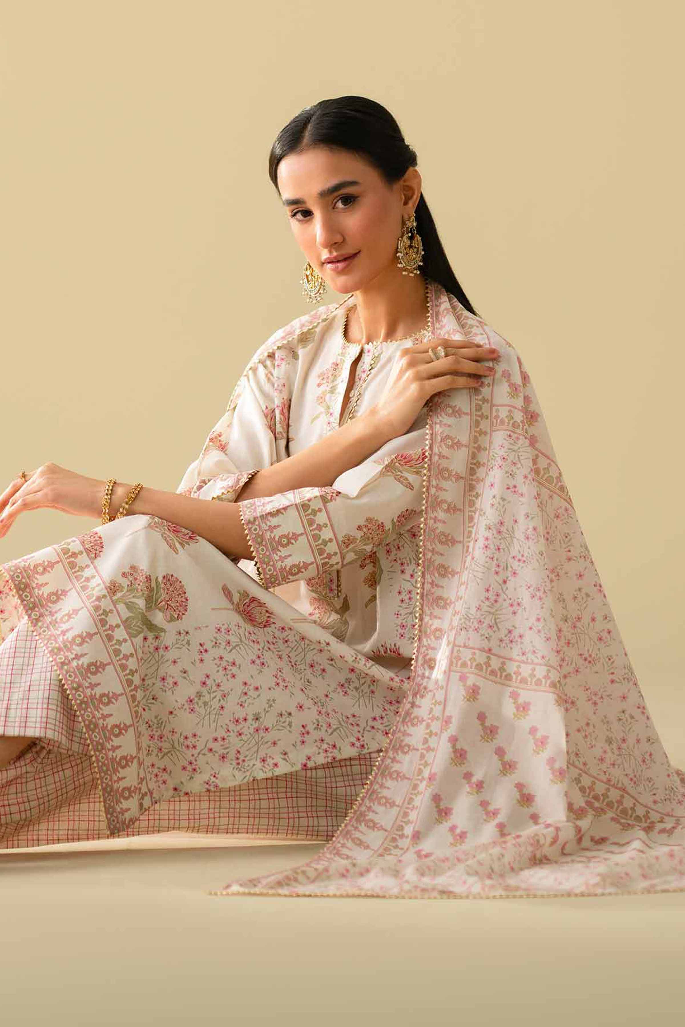 3 Piece - Printed Suit - KFE26-78 - Image 8