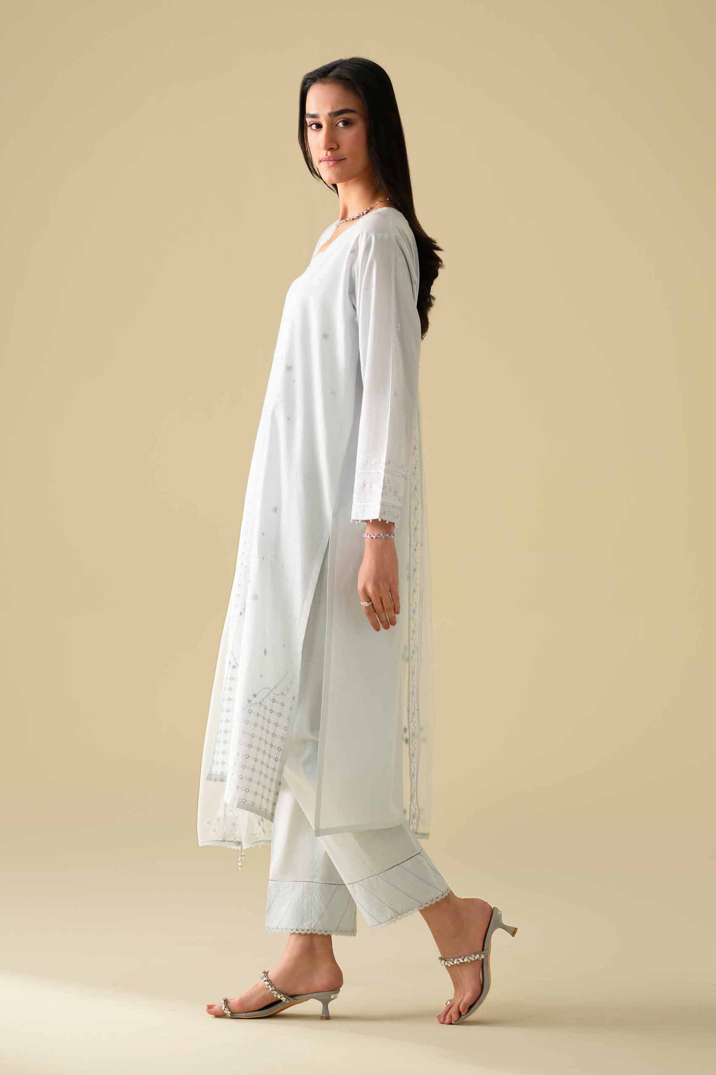 3 Piece - Embroidered Suit - KFE26-79 - Image 5