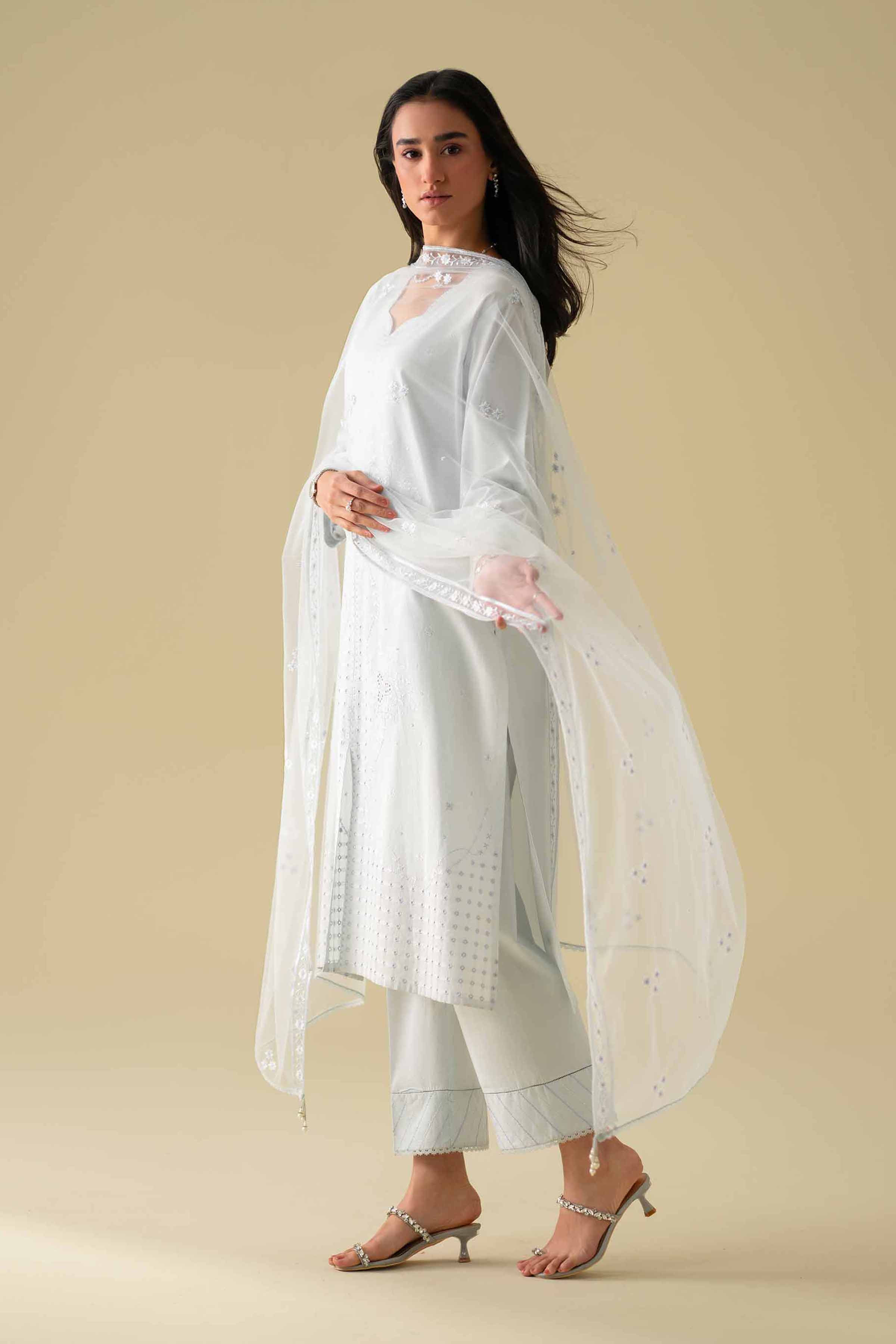 3 Piece - Embroidered Suit - KFE26-79 - Image 6