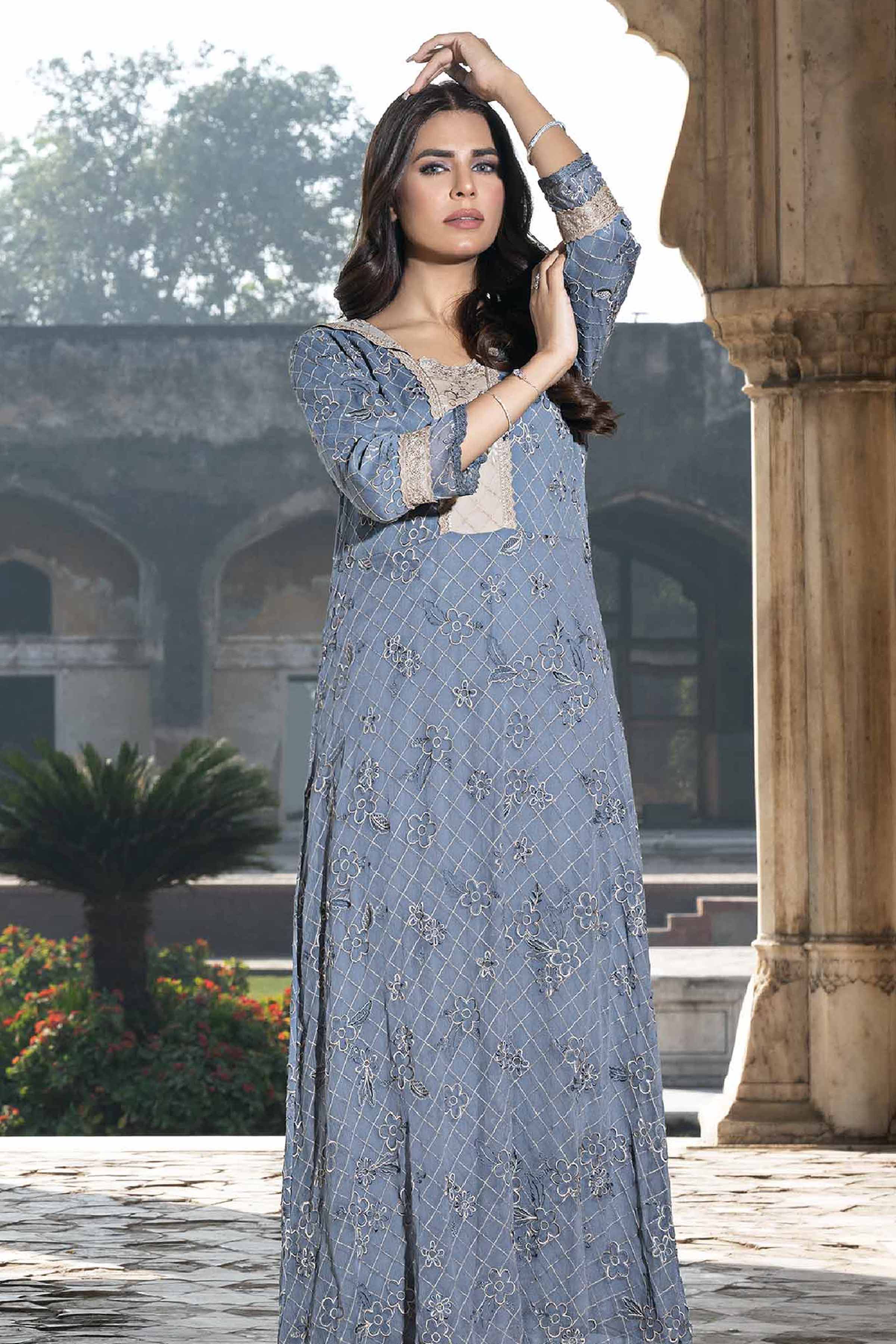 Embroidered Dress - KFS24-09 - Image 2