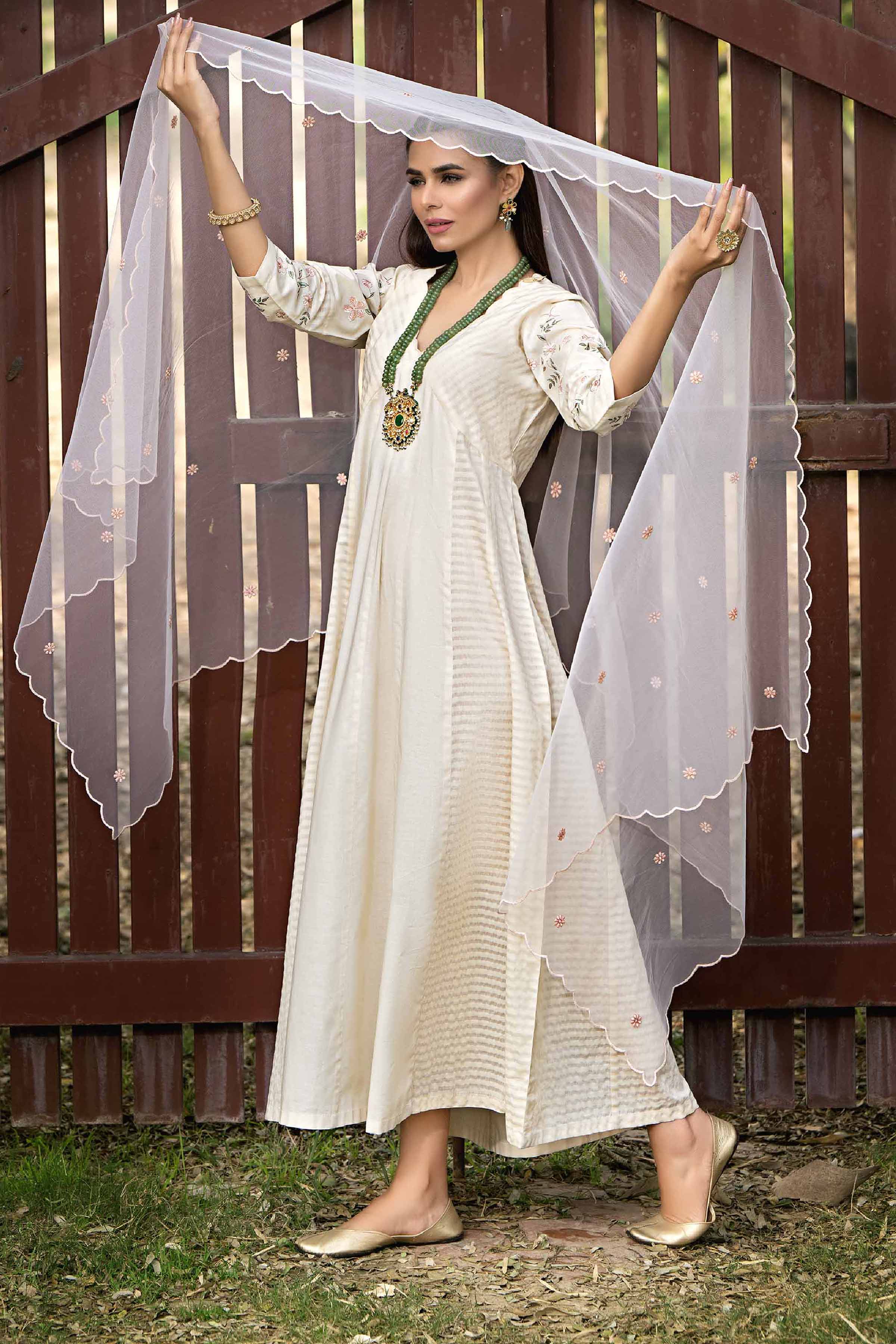 2 Piece - Embroidered Suit - KFS24-11 - Image 2