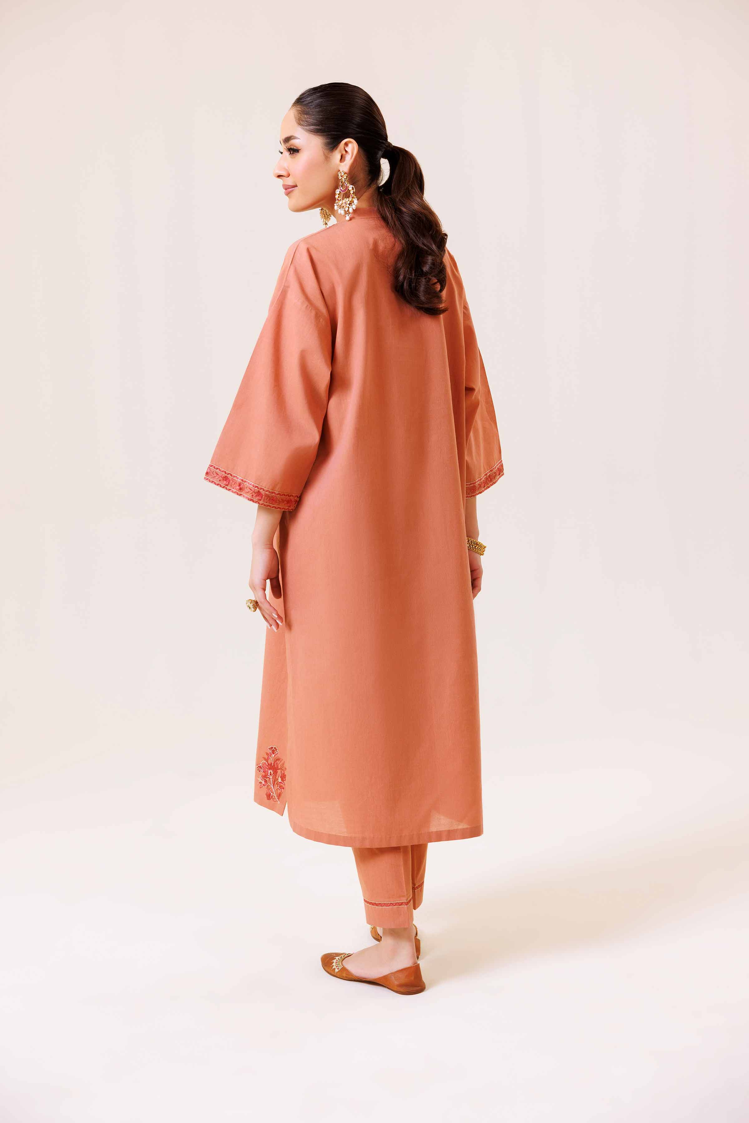 2 Piece - Embroidered Suit - KFS24-93 - Image 3