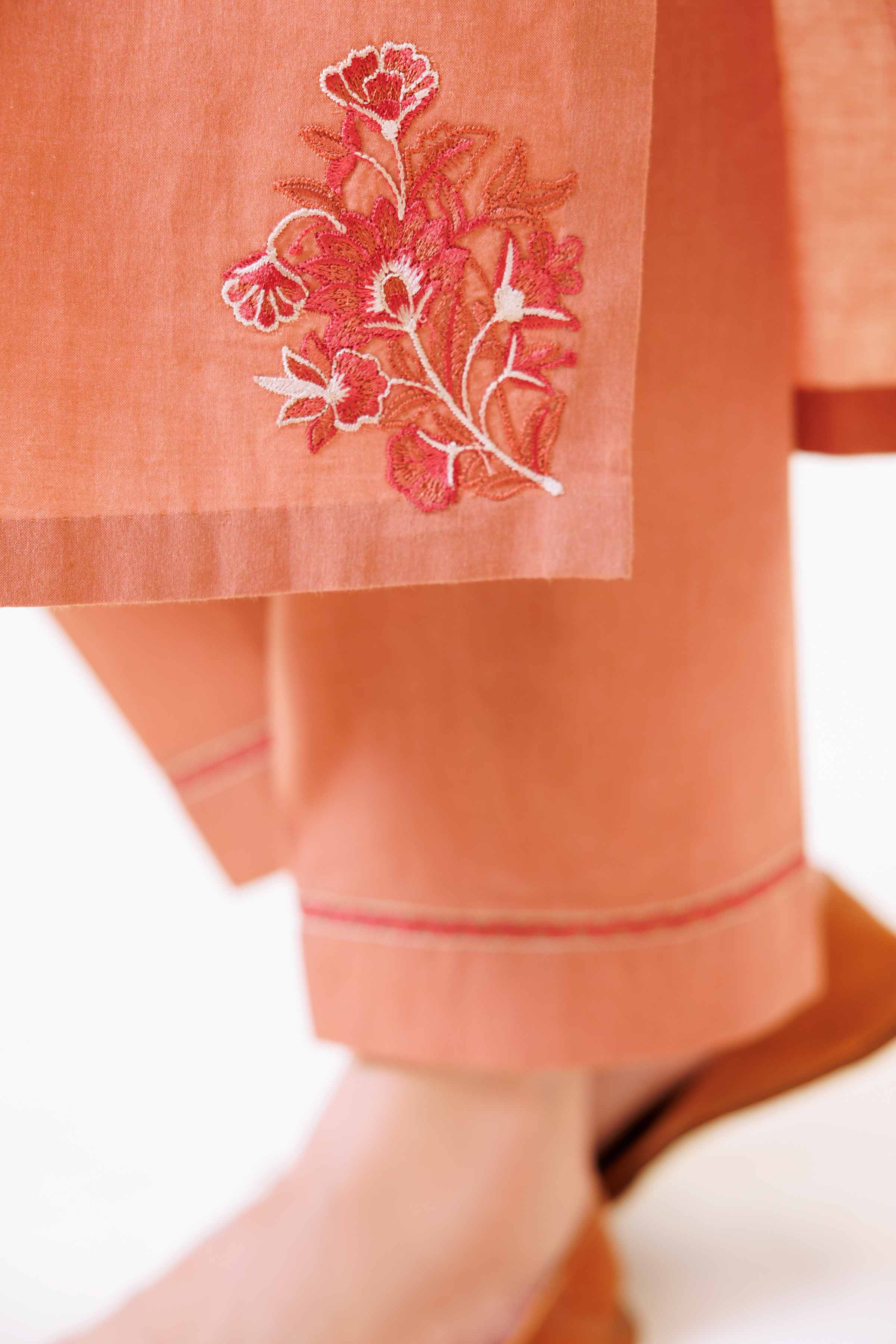 2 Piece - Embroidered Suit - KFS24-93 - Image 7