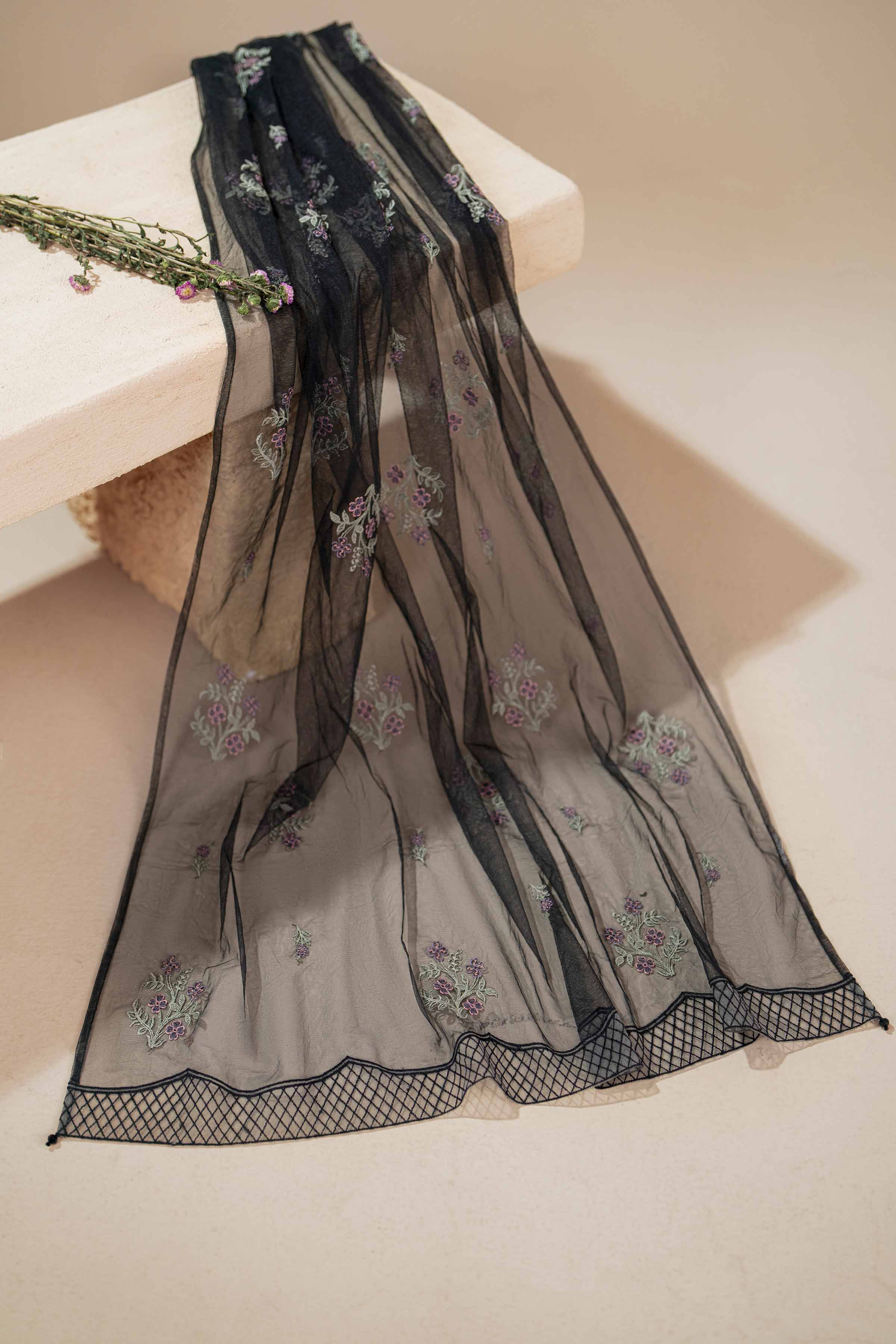 Embroidered Dupatta - KFS25-102 - Image 13
