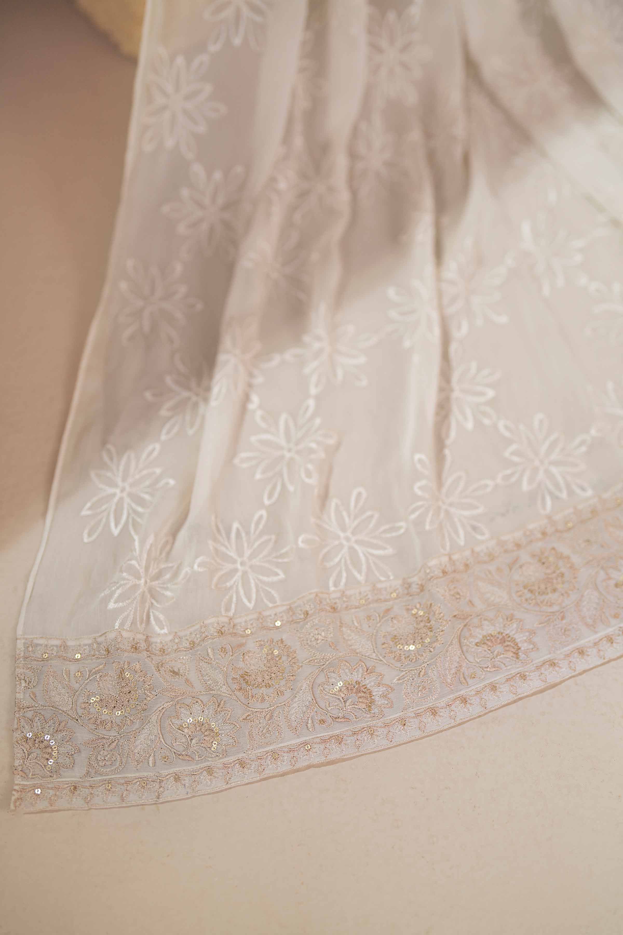 Embroidered Dupatta - KFS25-104 - Image 11