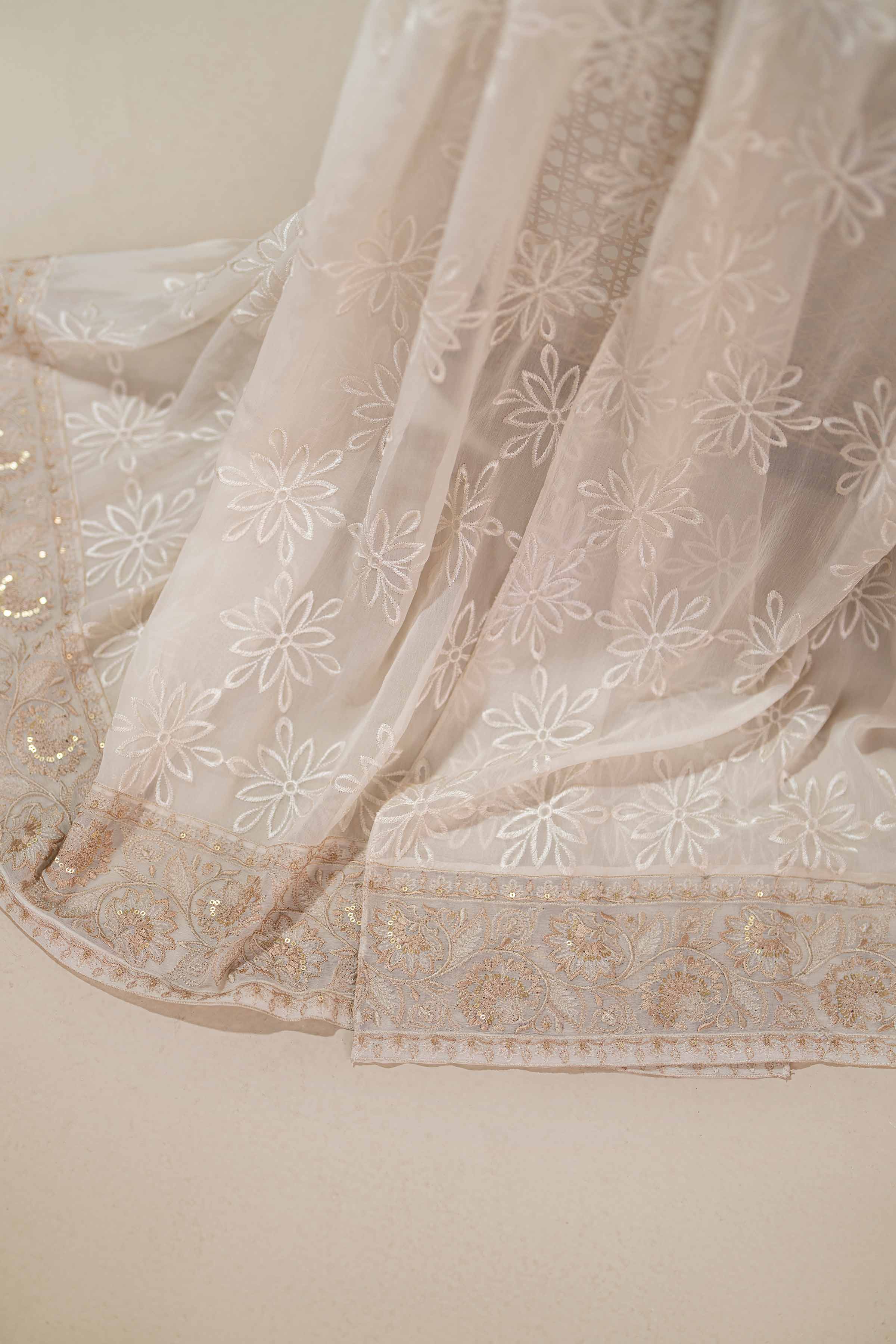 Embroidered Dupatta - KFS25-104 - Image 14