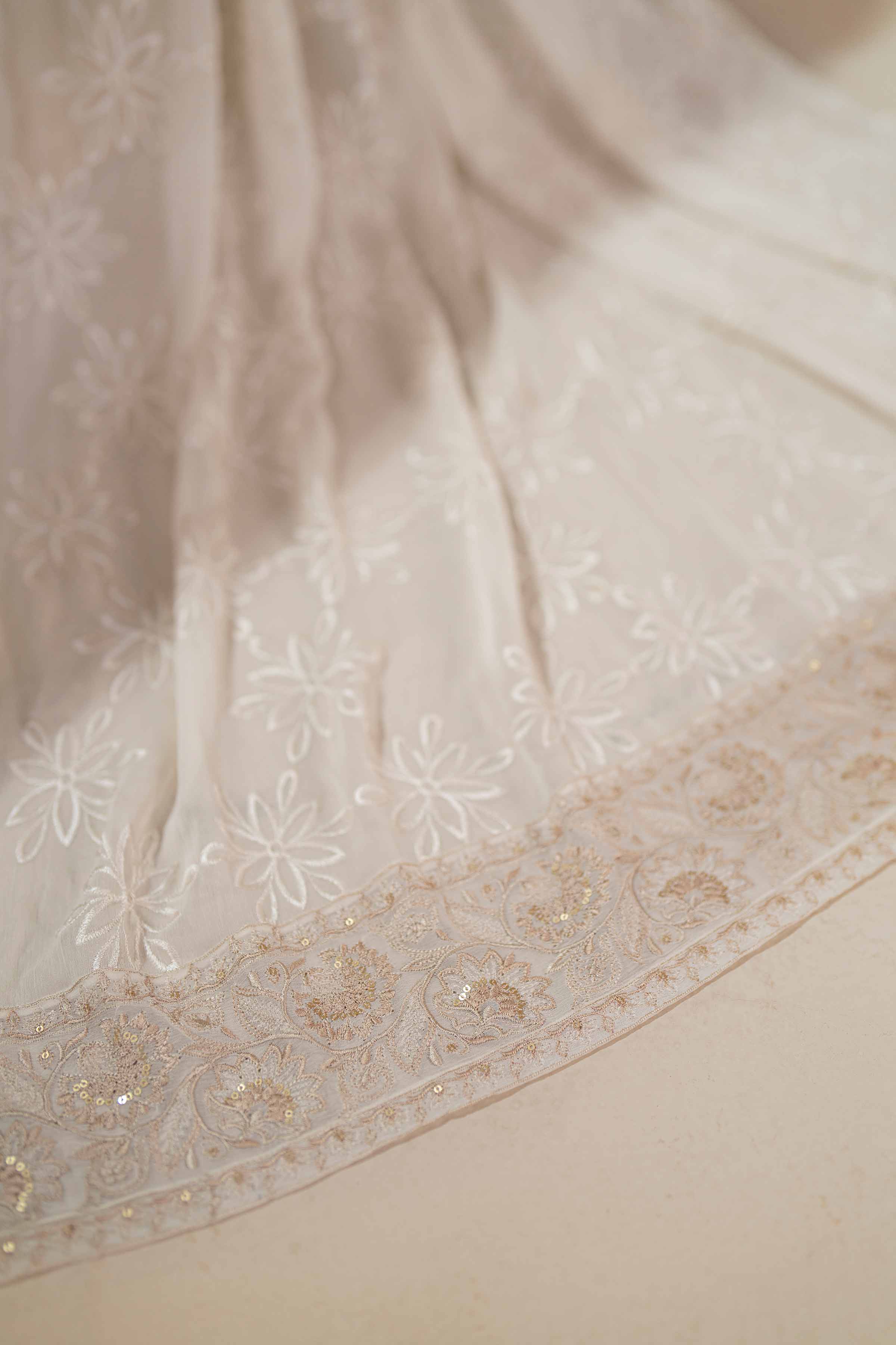Embroidered Dupatta - KFS25-104 - Image 9