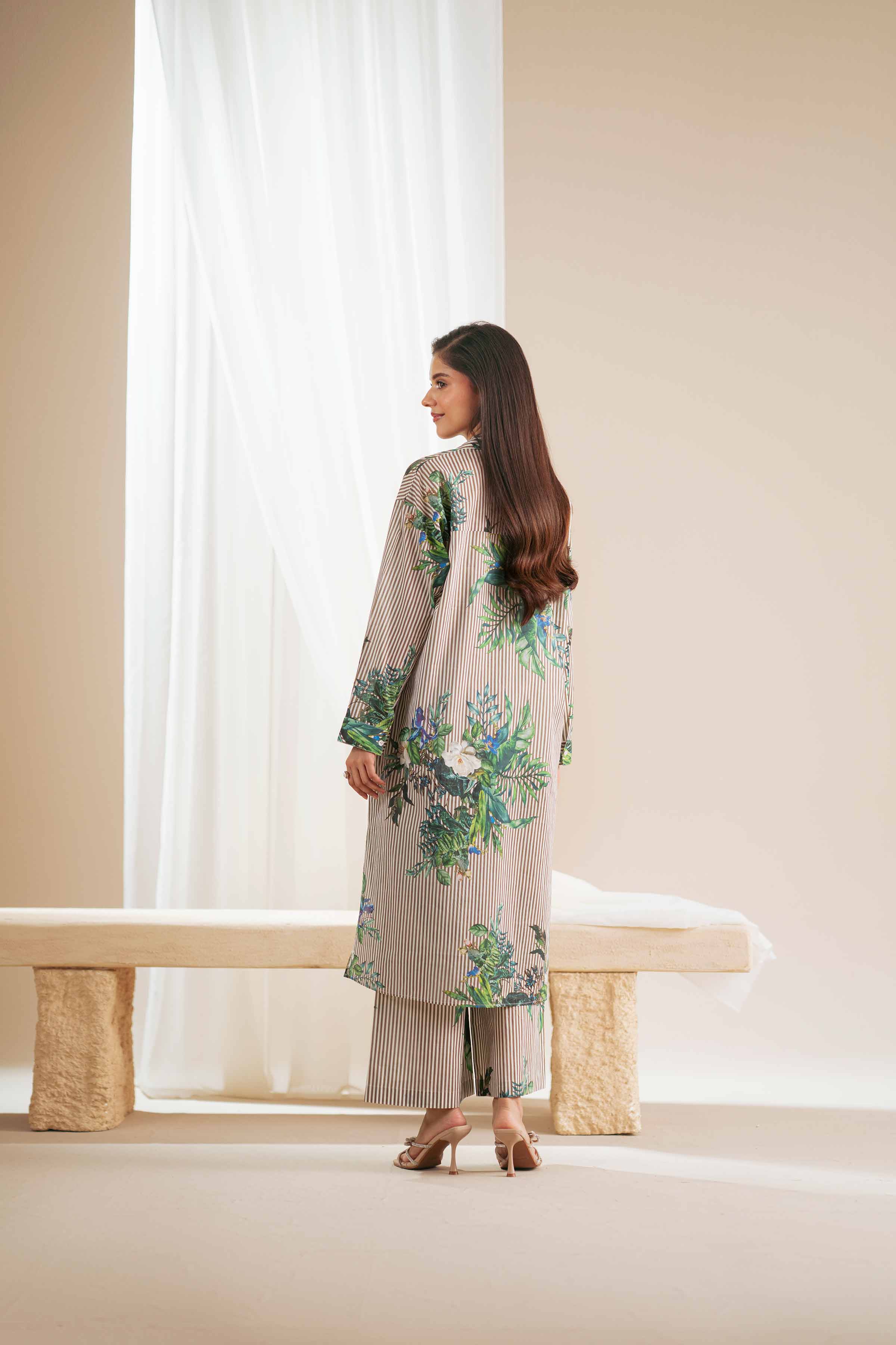 2 Piece - Printed Suit - KFS25-70 - Image 3