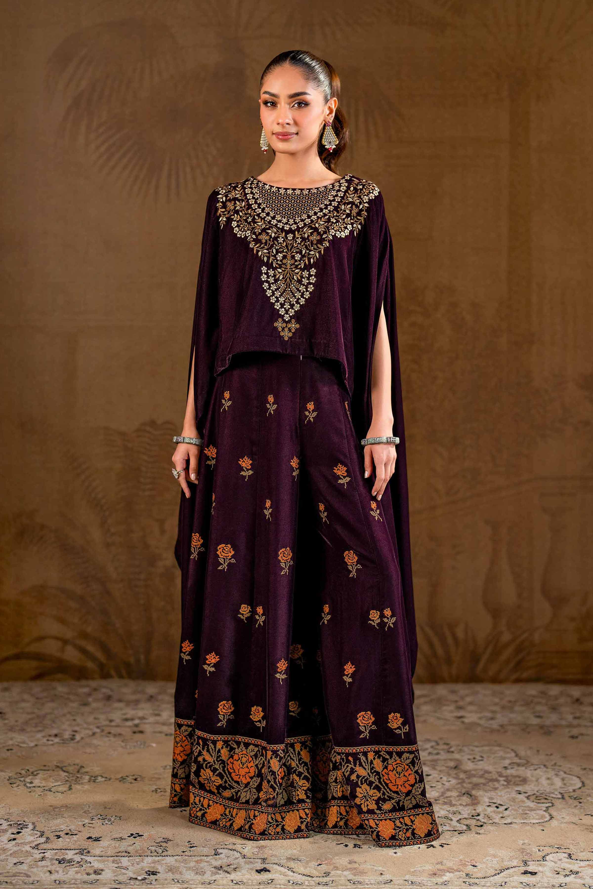 2 Piece - Embroidered Suit - KFW24-01 - Image 2