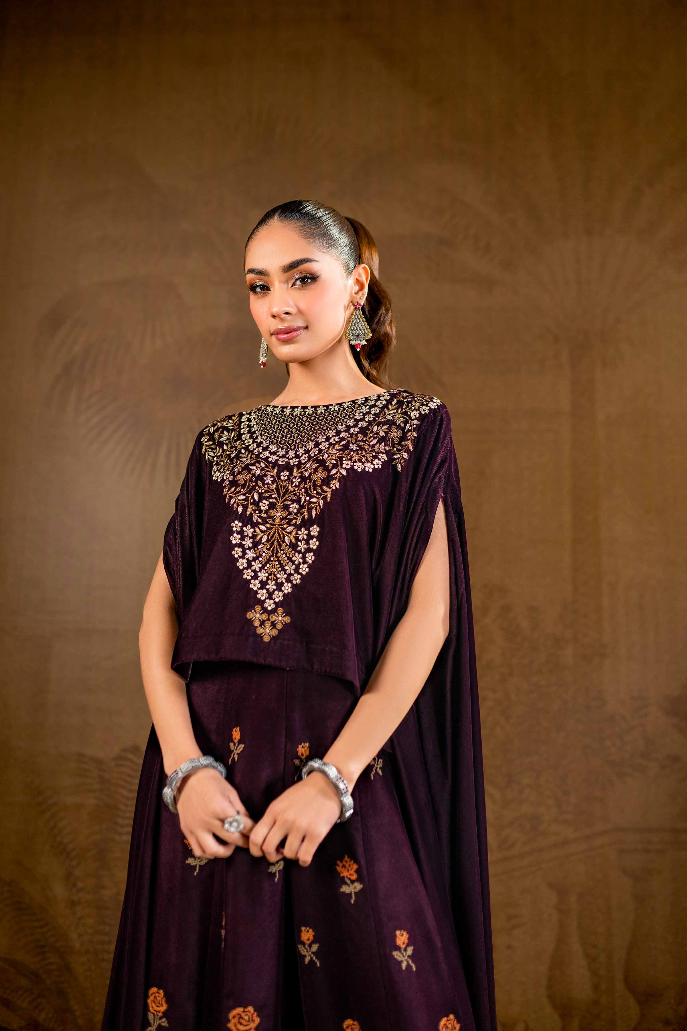 2 Piece - Embroidered Suit - KFW24-01 - Image 5