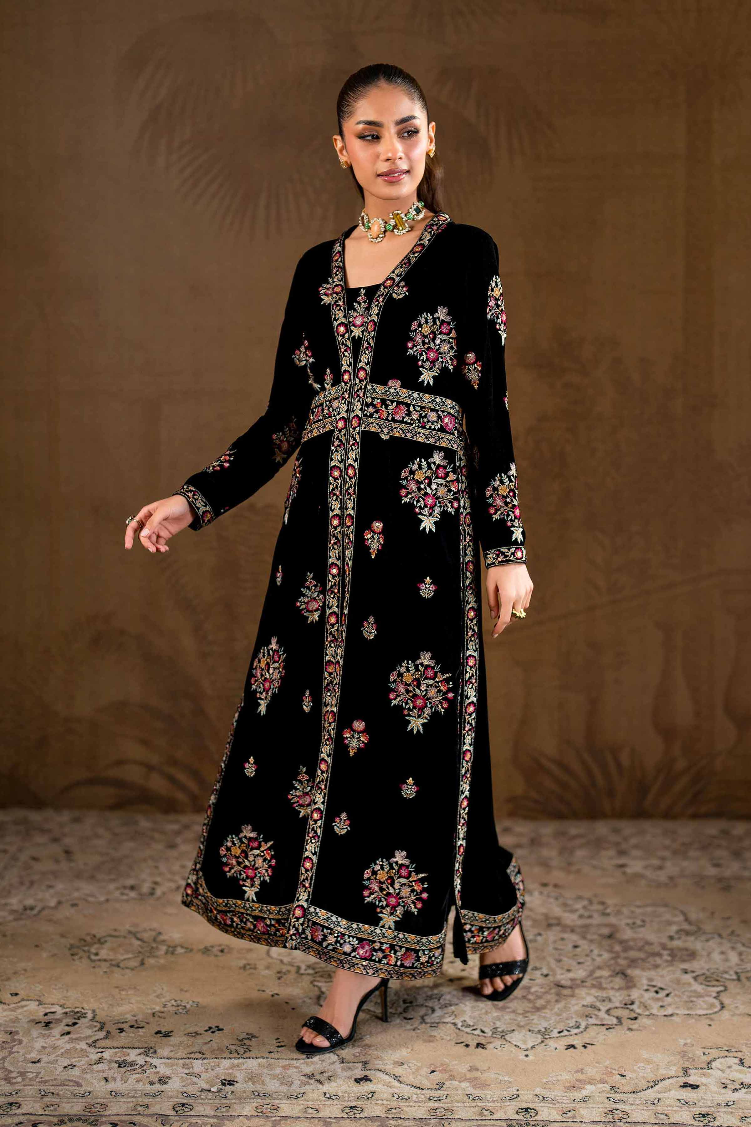 2 Piece - Embroidered Suit - KFW24-02 - Image 2