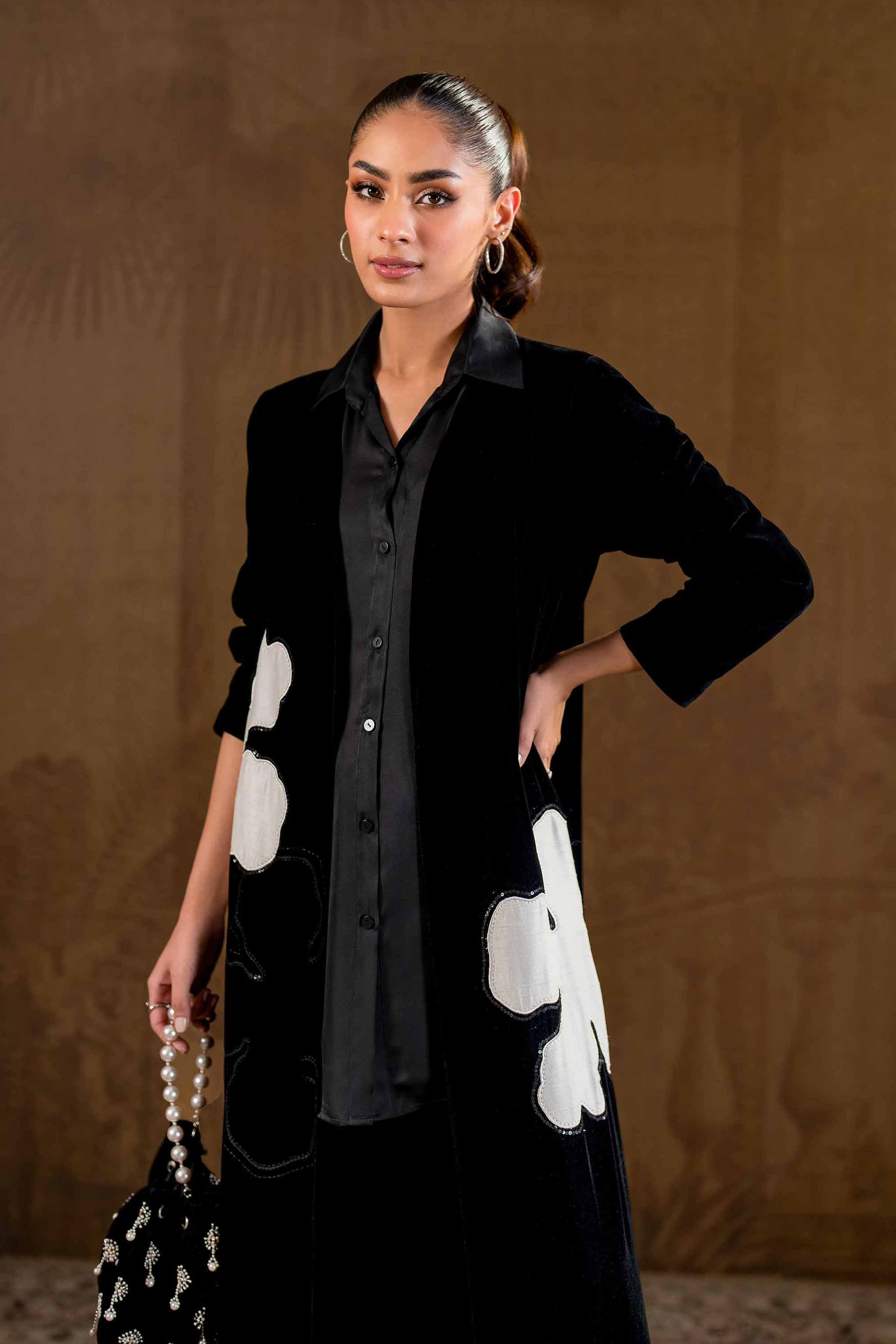 2 Piece - Embroidered Suit - KFW24-03 - Image 2