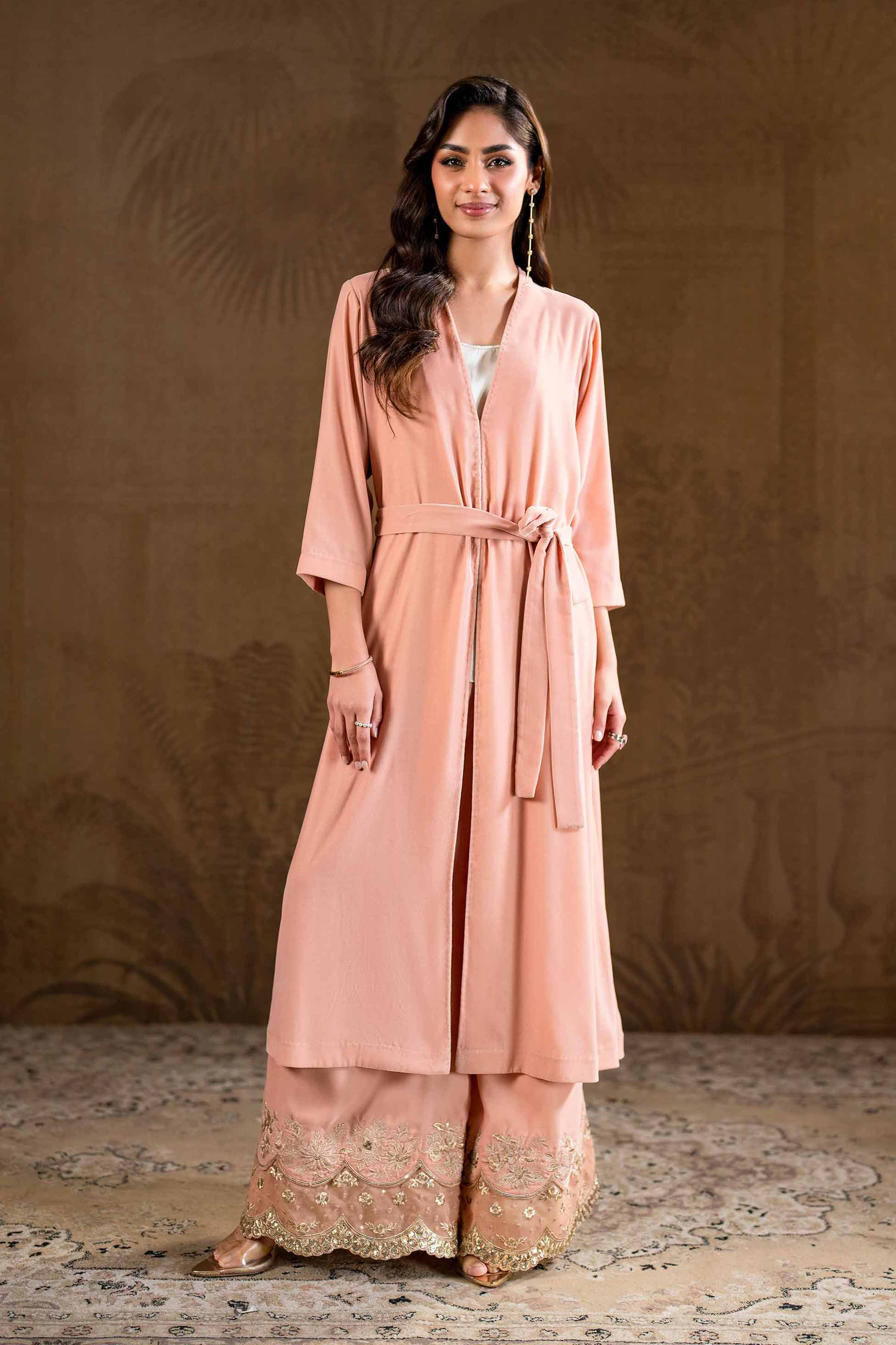 2 Piece - Embroidered Suit - KFW24-05 - Image 2