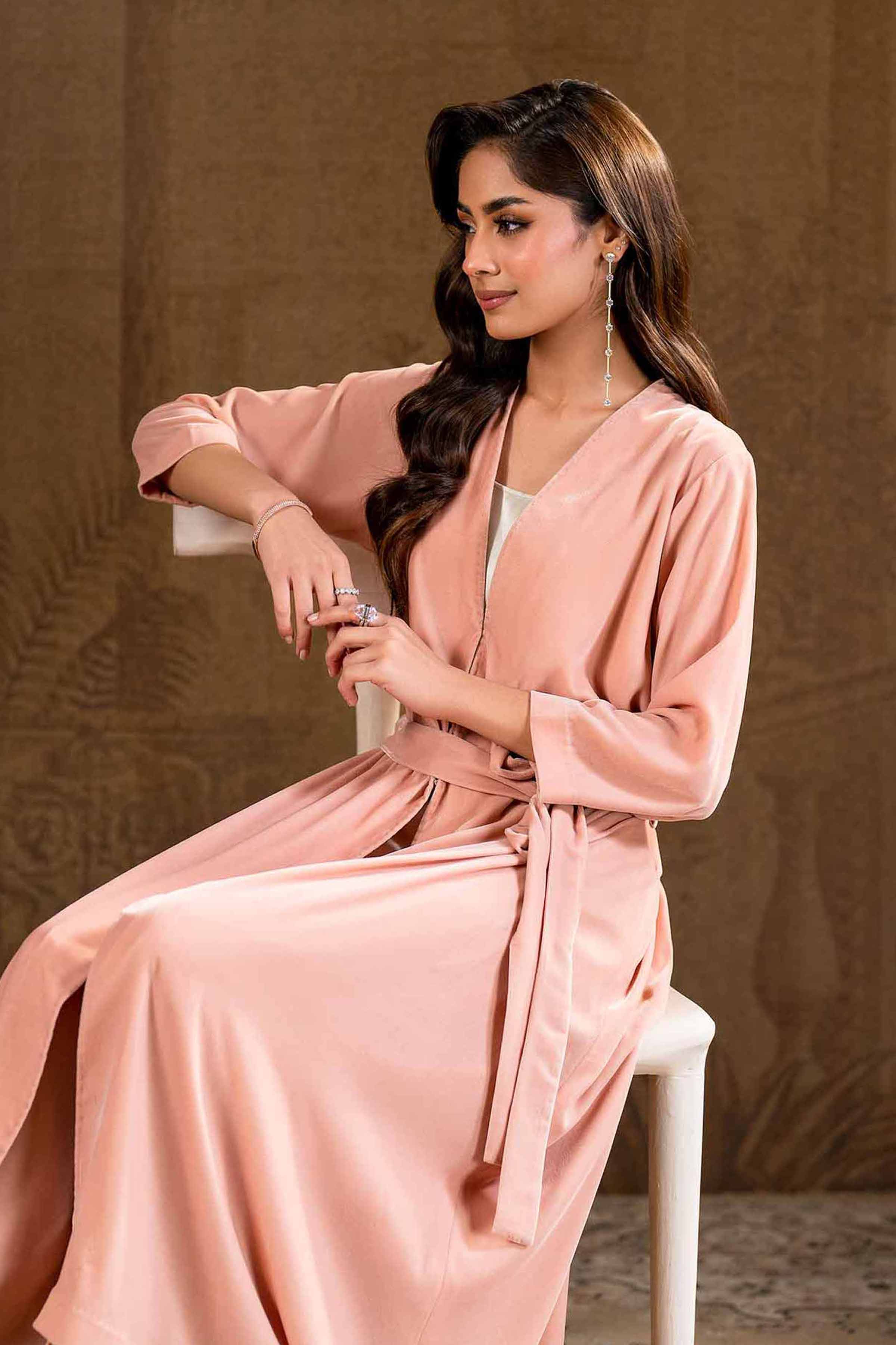 2 Piece - Embroidered Suit - KFW24-05 - Image 3