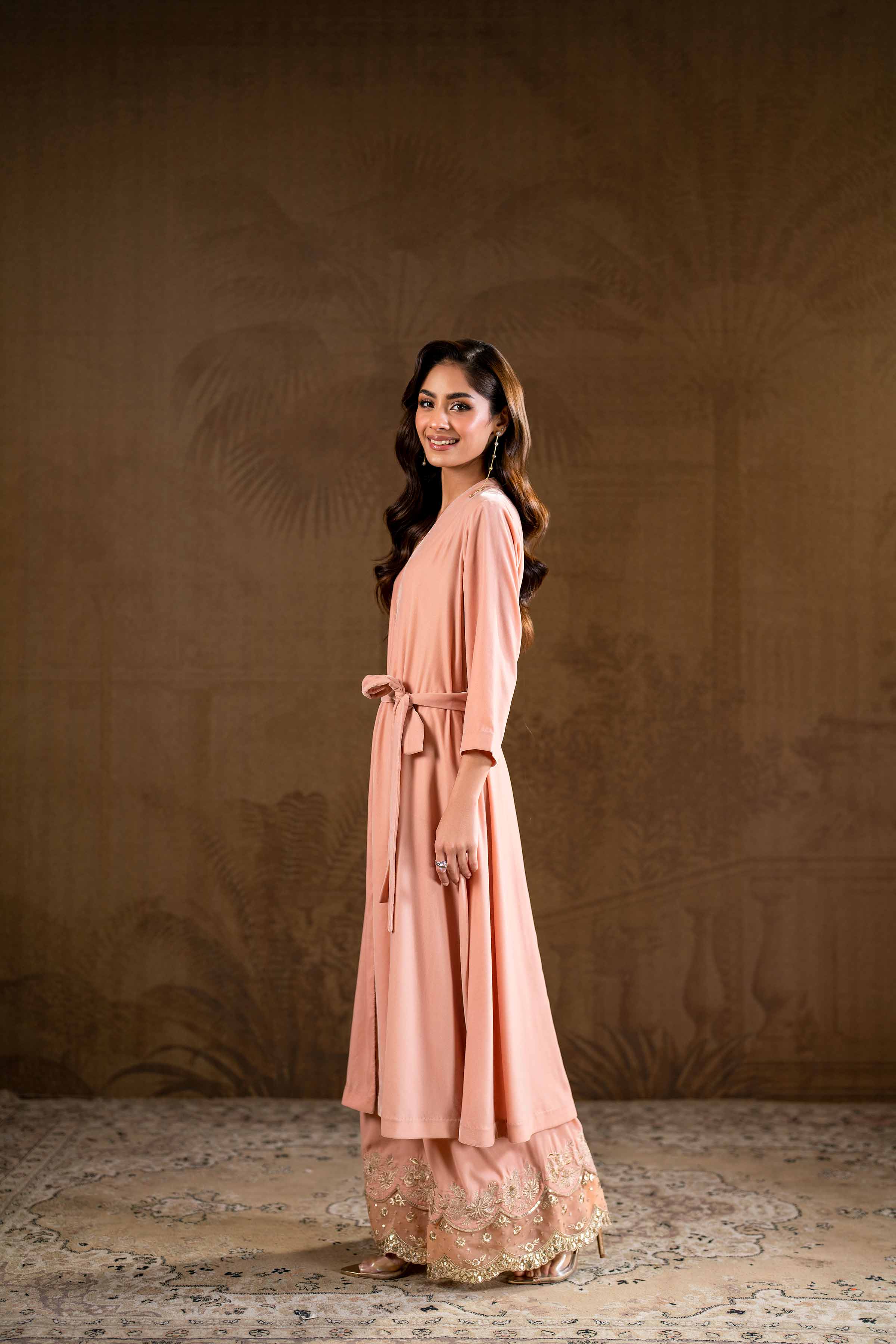 2 Piece - Embroidered Suit - KFW24-05 - Image 5
