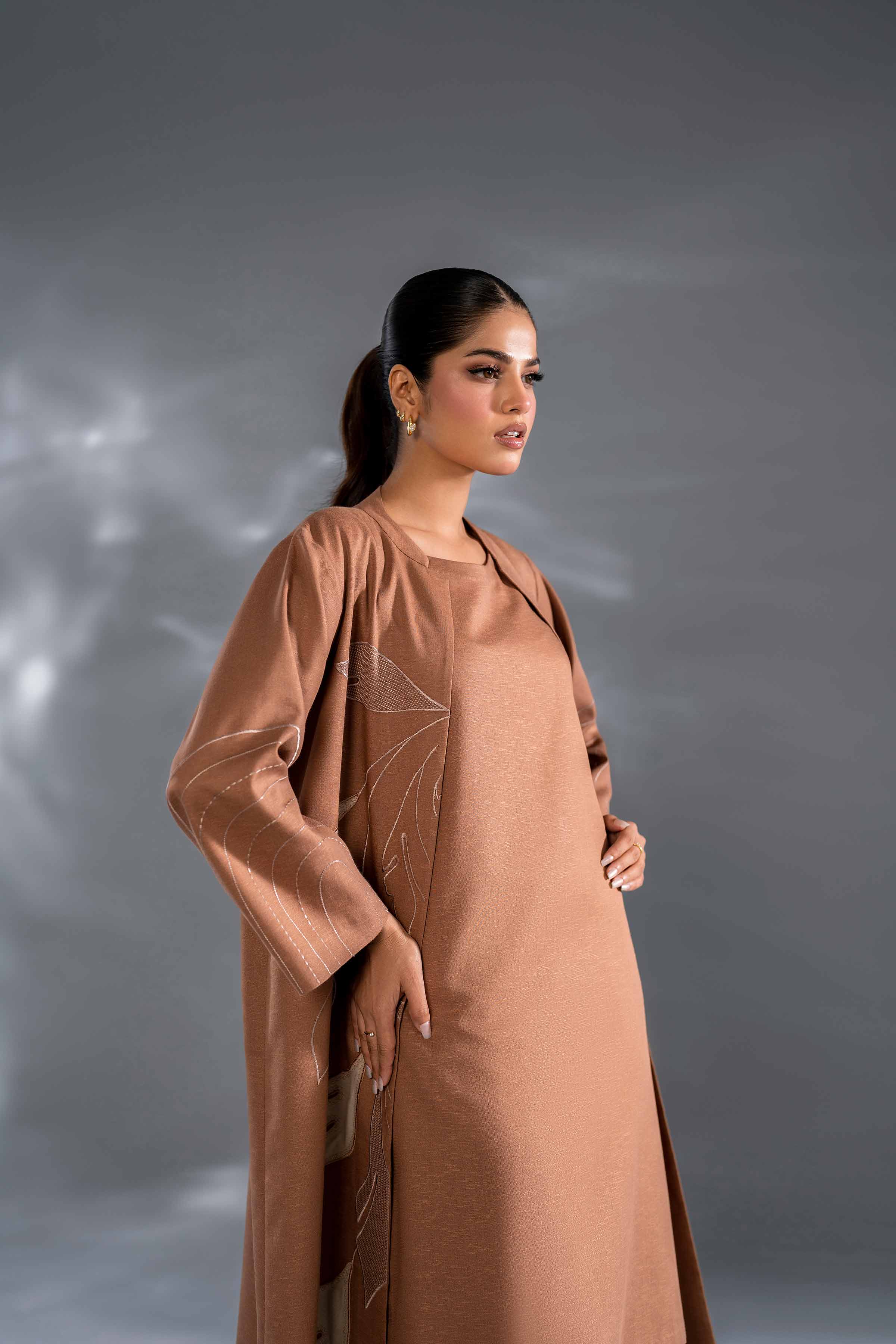 3 Piece - Embroidered Suit - KFW24-105 - Image 7