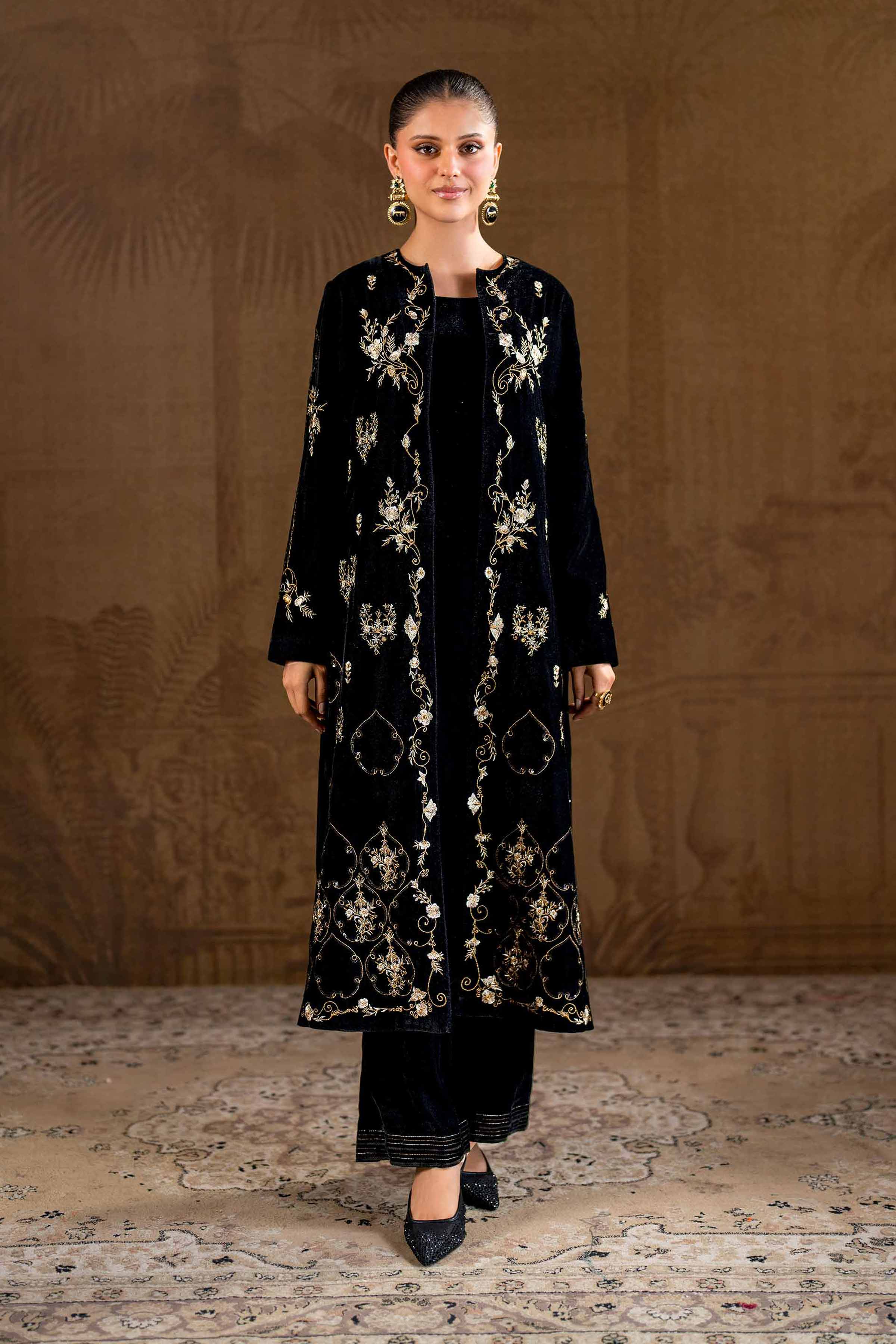 2 Piece - Embroidered Suit - KFW24-12 - Image 2