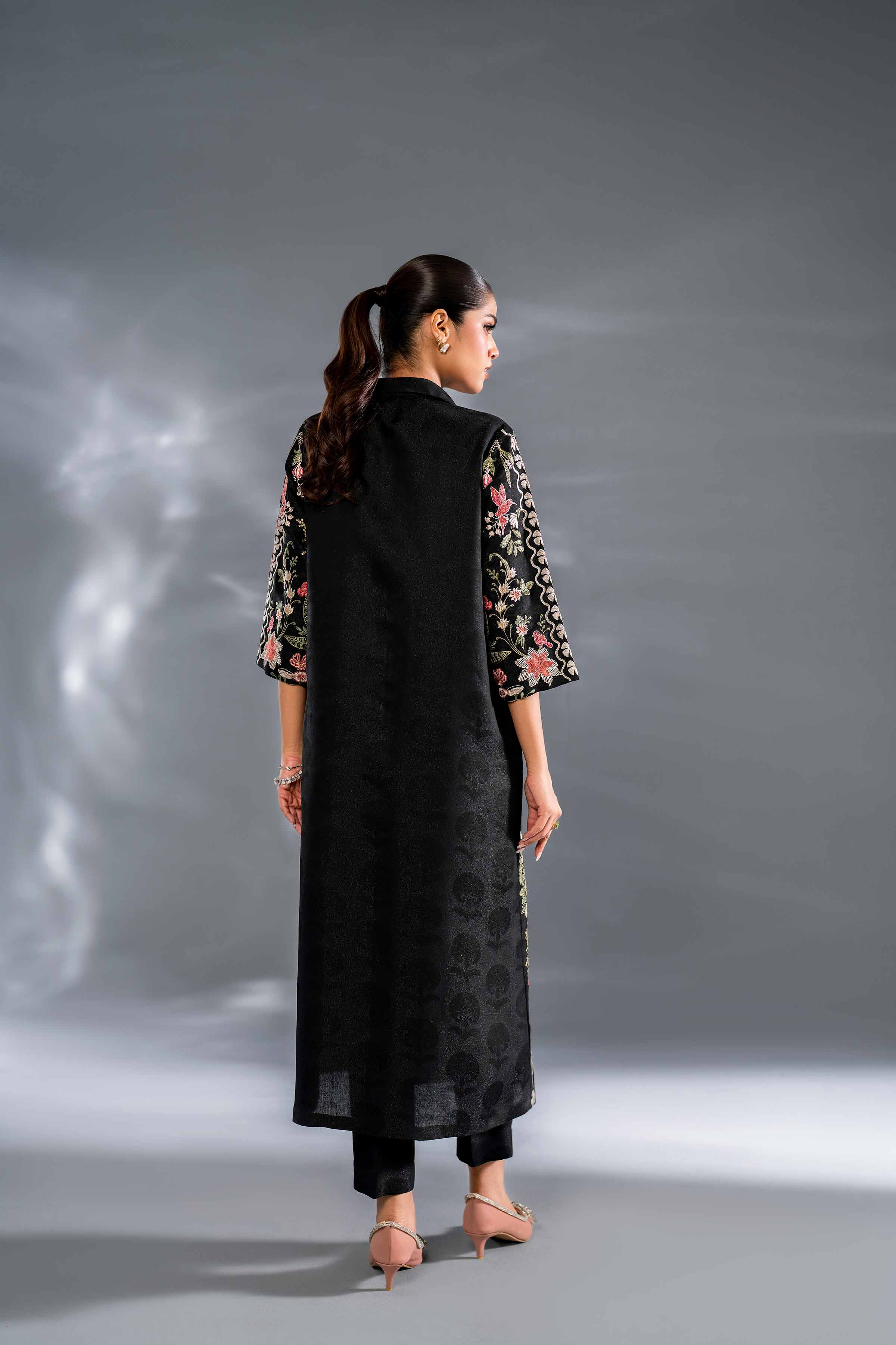 2 Piece - Embroidered Suit - KFW24-132 - Image 3