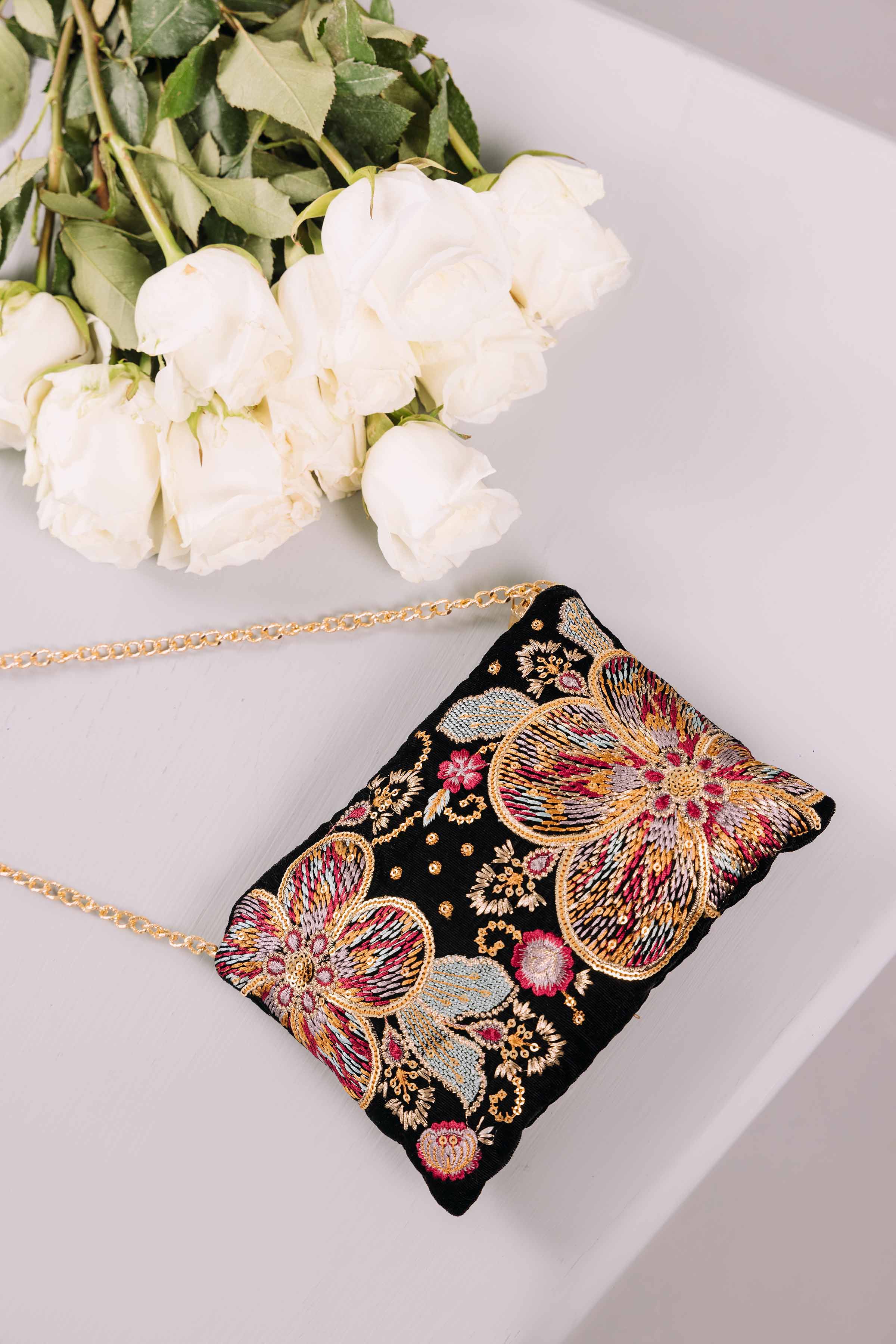 Embroidered Pouch - KFW24-143