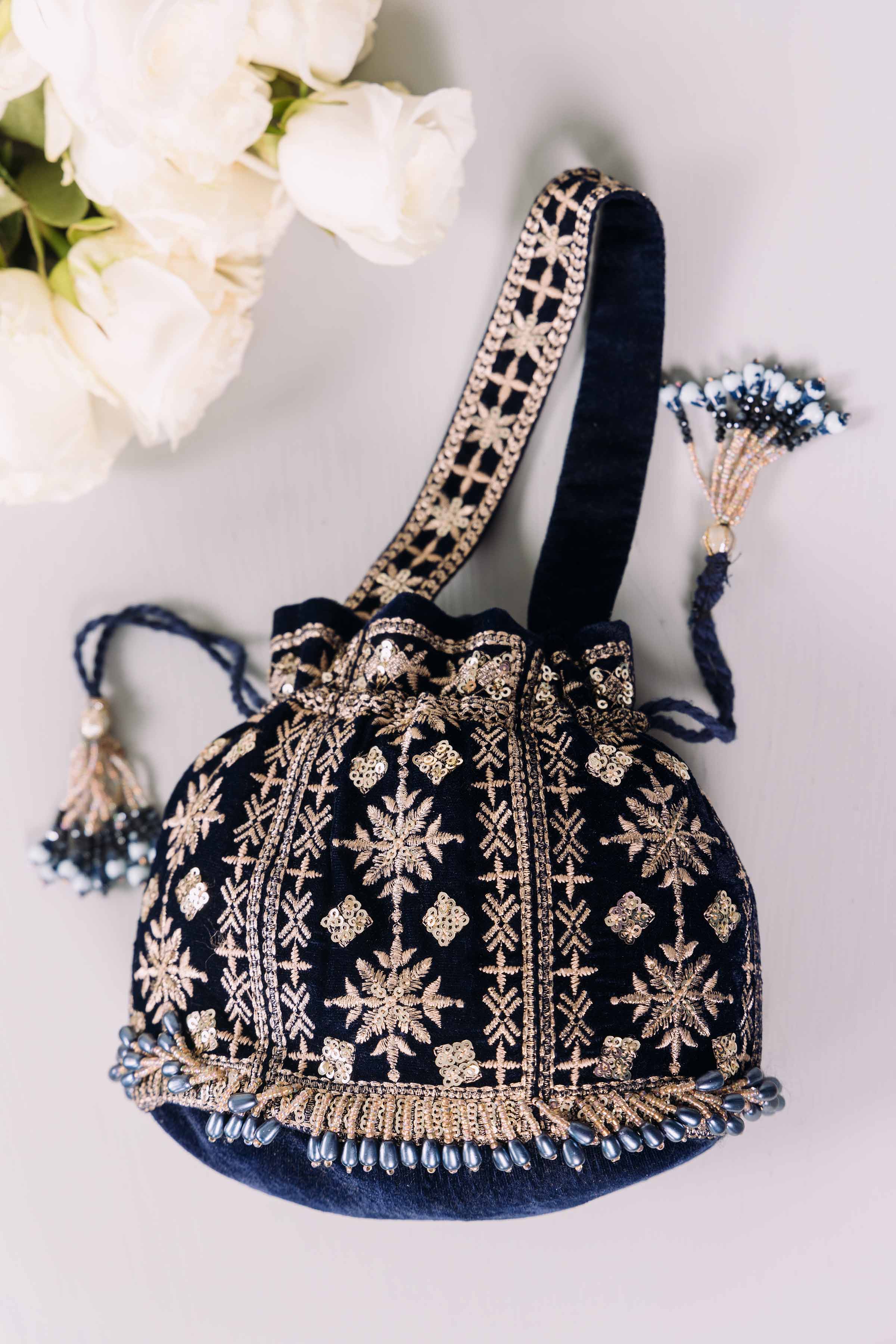 Embroidered Pouch - KFW24-145 - Image 2