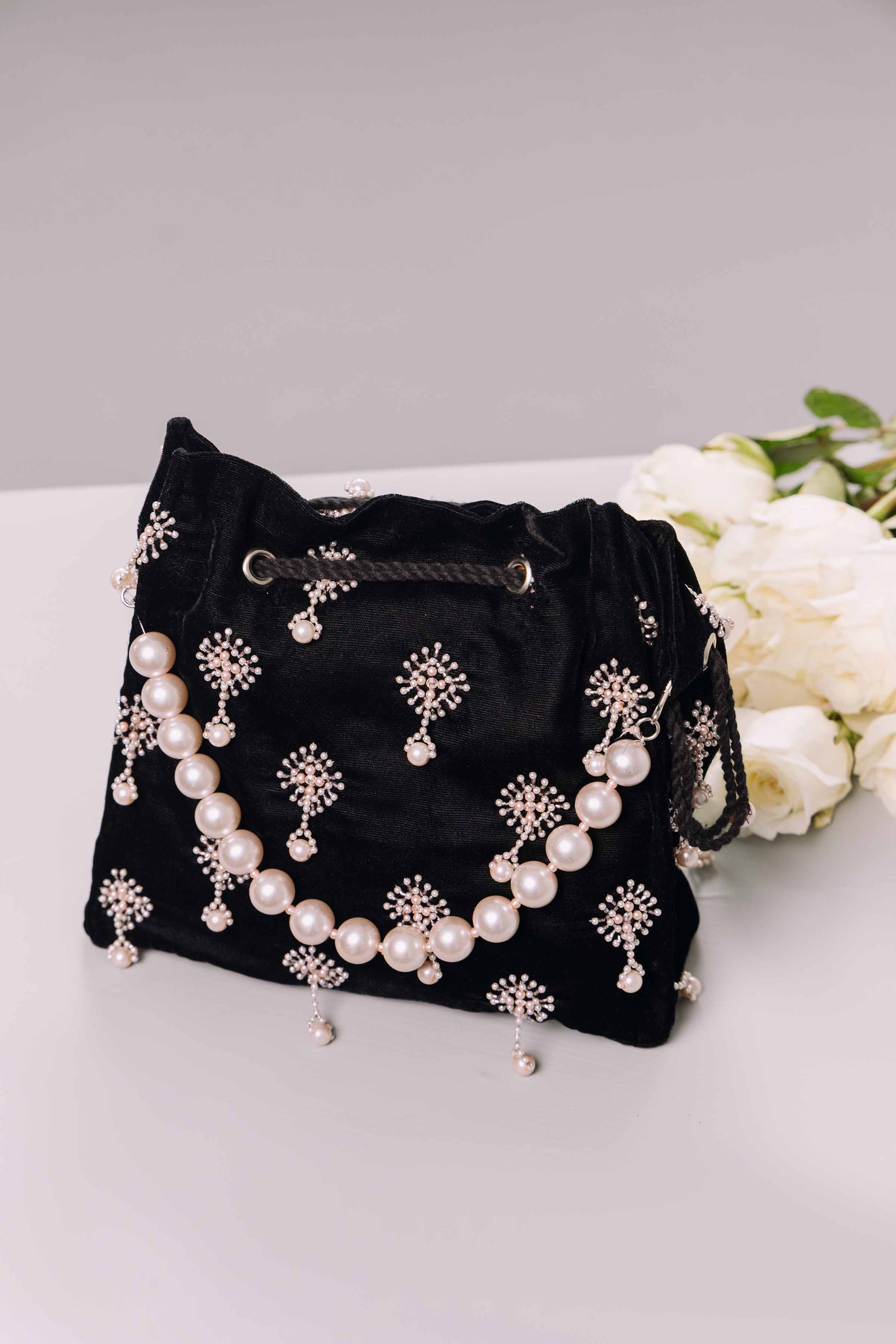 Title Embroidered Pouch - KFW24-151 Pouch