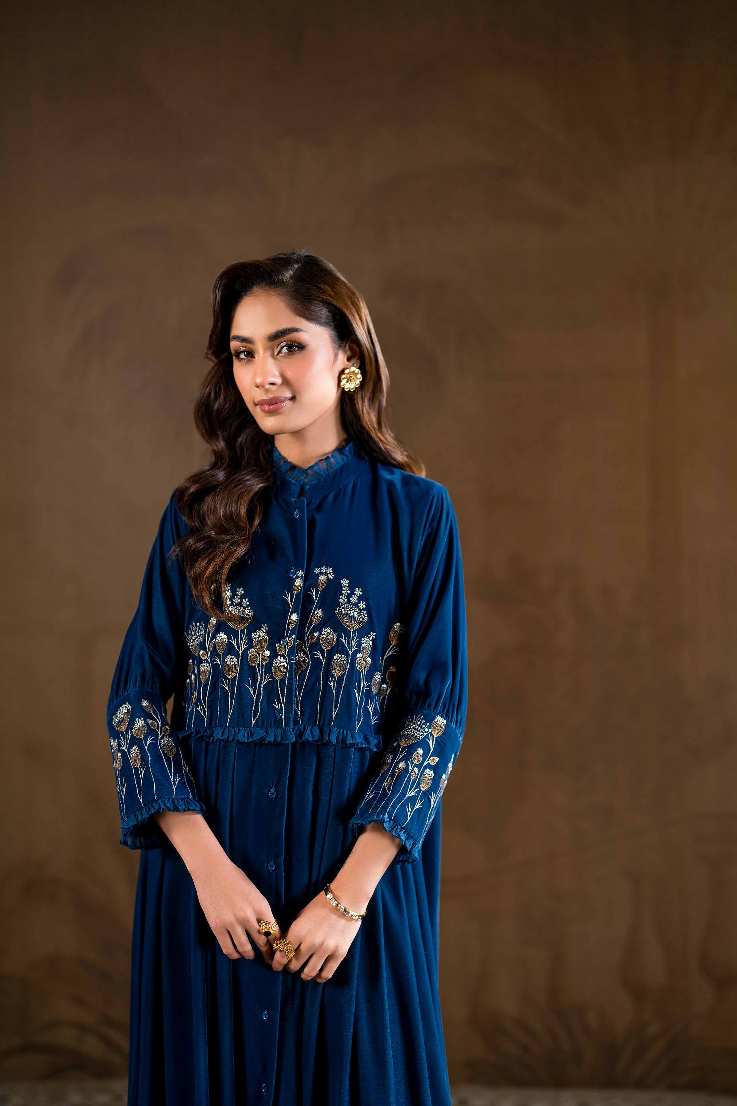 2 Piece - Embroidered Suit - KFW24-21 - Image 6